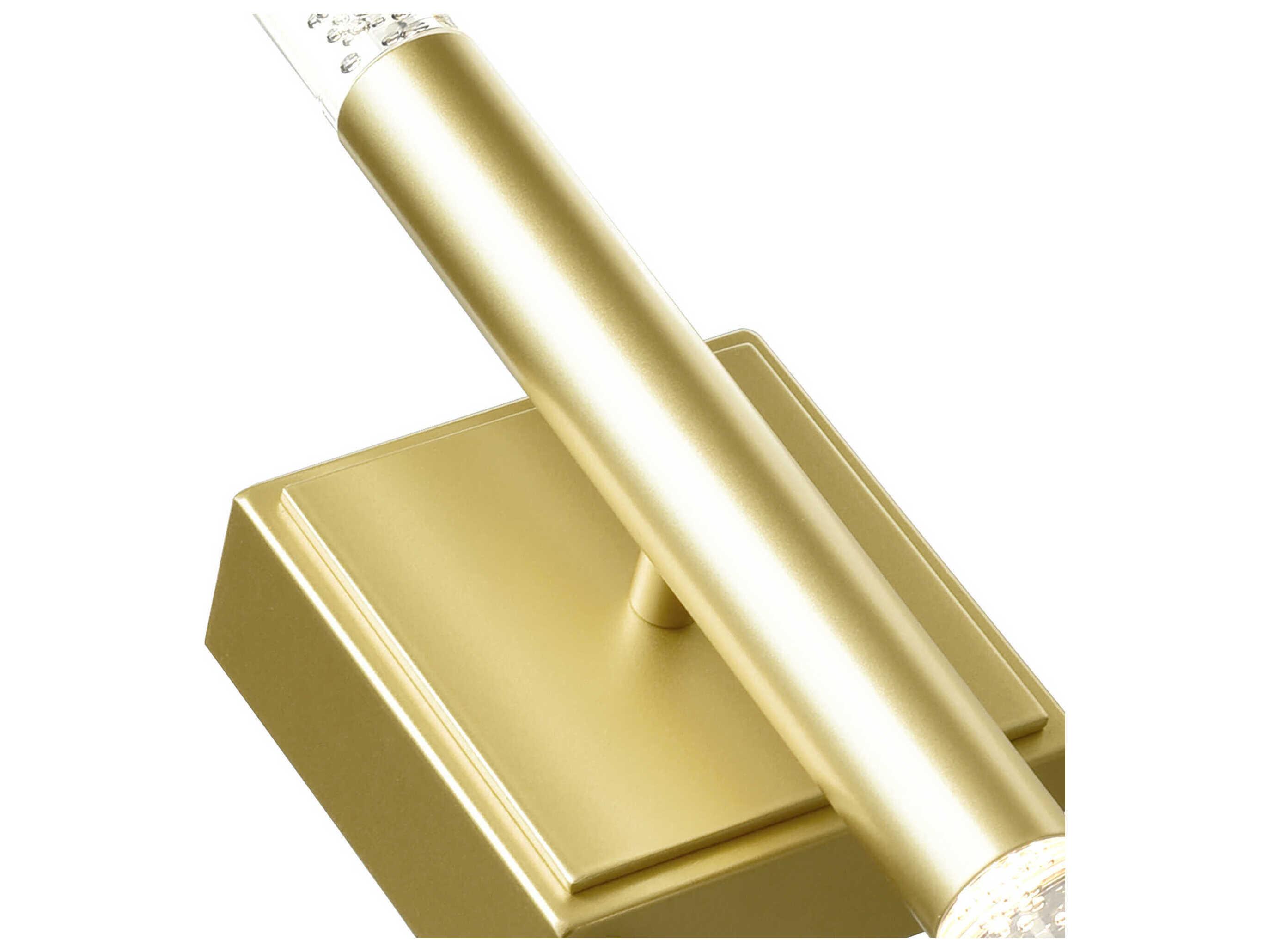 CWI Lighting Dragonswatch Satin Gold Vanity Light