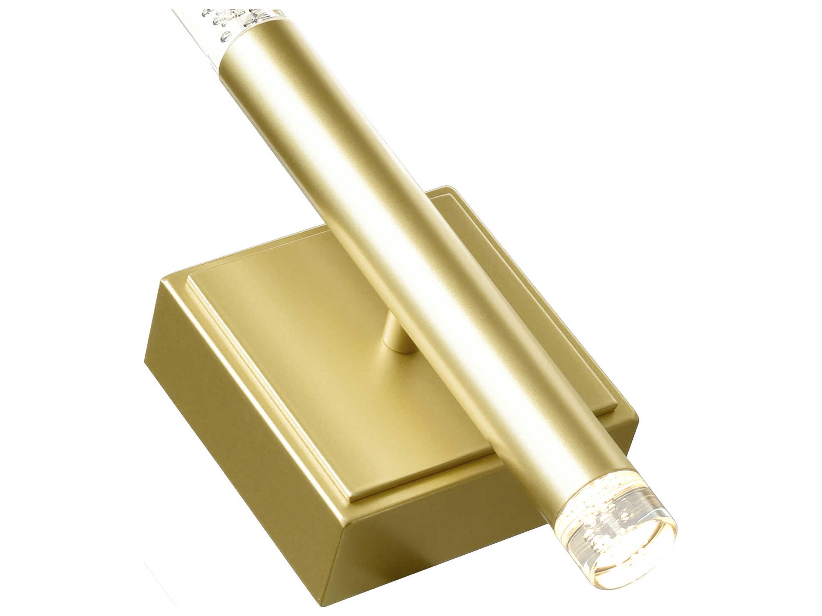 CWI Lighting Dragonswatch Satin Gold Wall Sconce