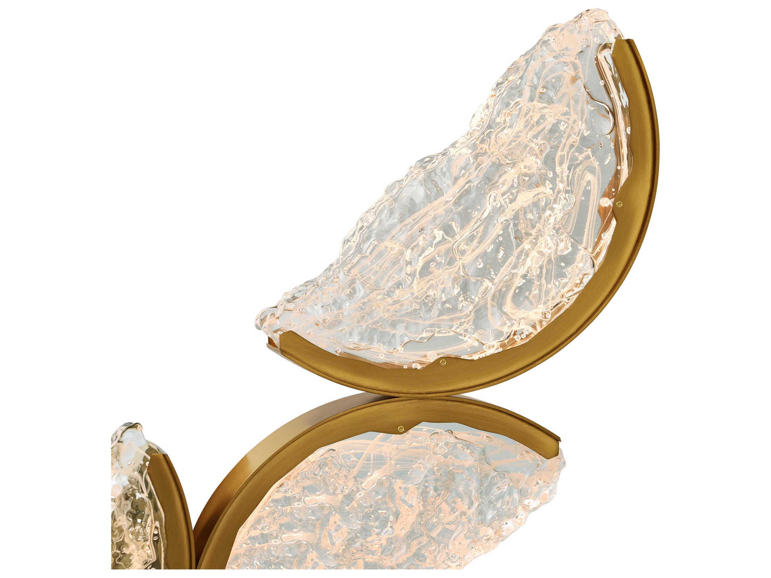 CWI Lighting Moon Brass Mini Pendant