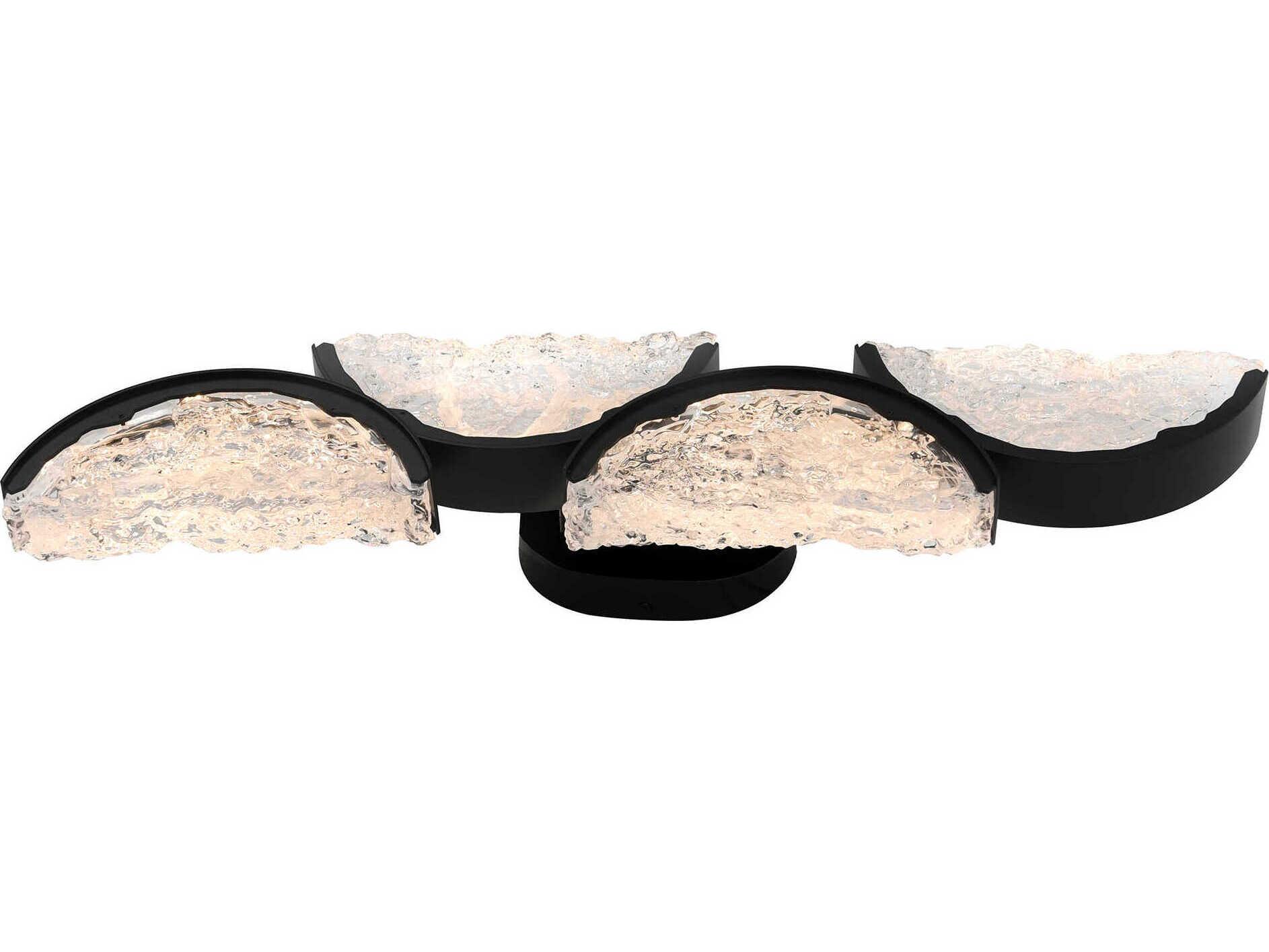 CWI Lighting Moon Black Wall Sconce