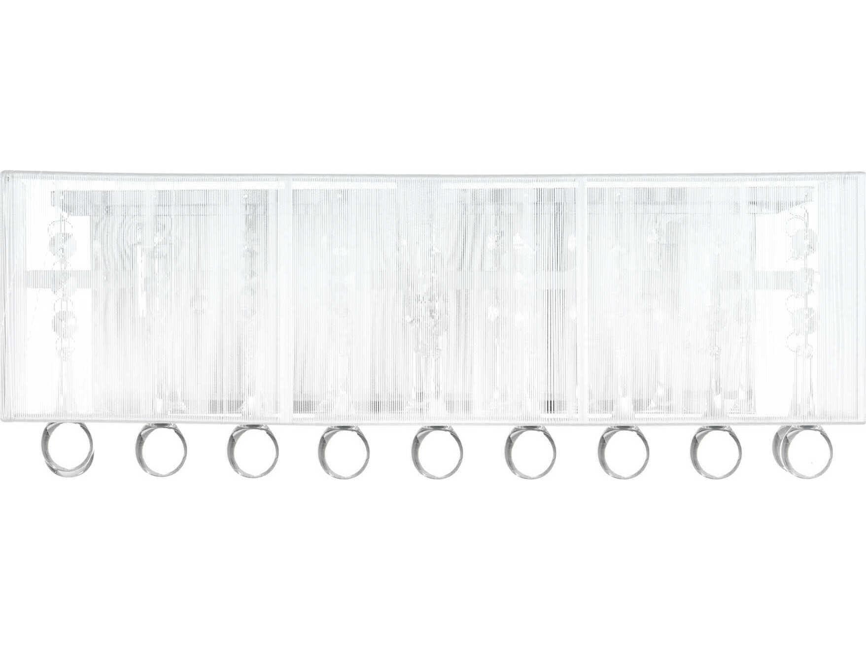 CWI Lighting Water Drop 3-Light Chrome Vanity Light