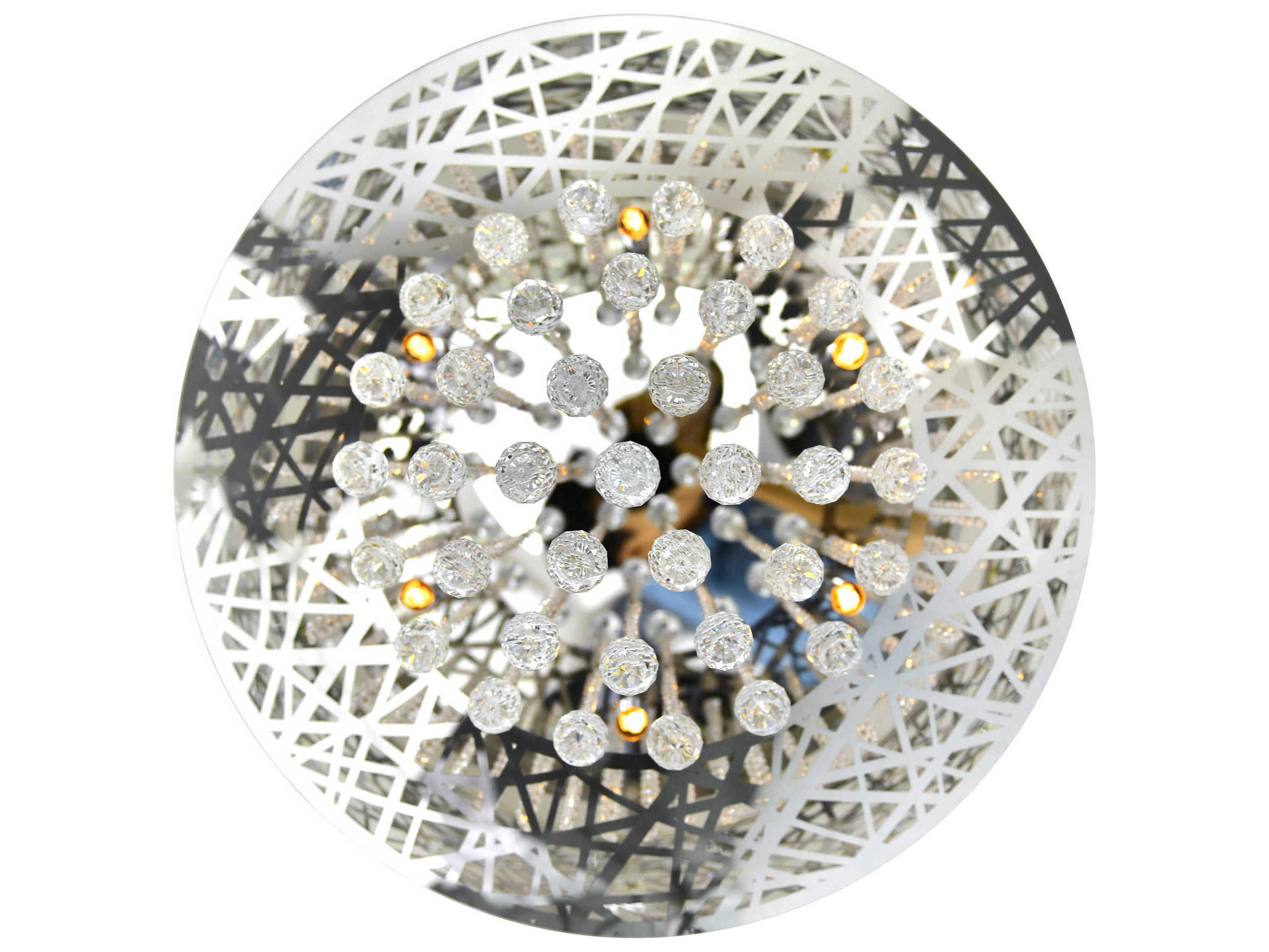 CWI Lighting Eternity 9-Light Stainless Steel Chandelier