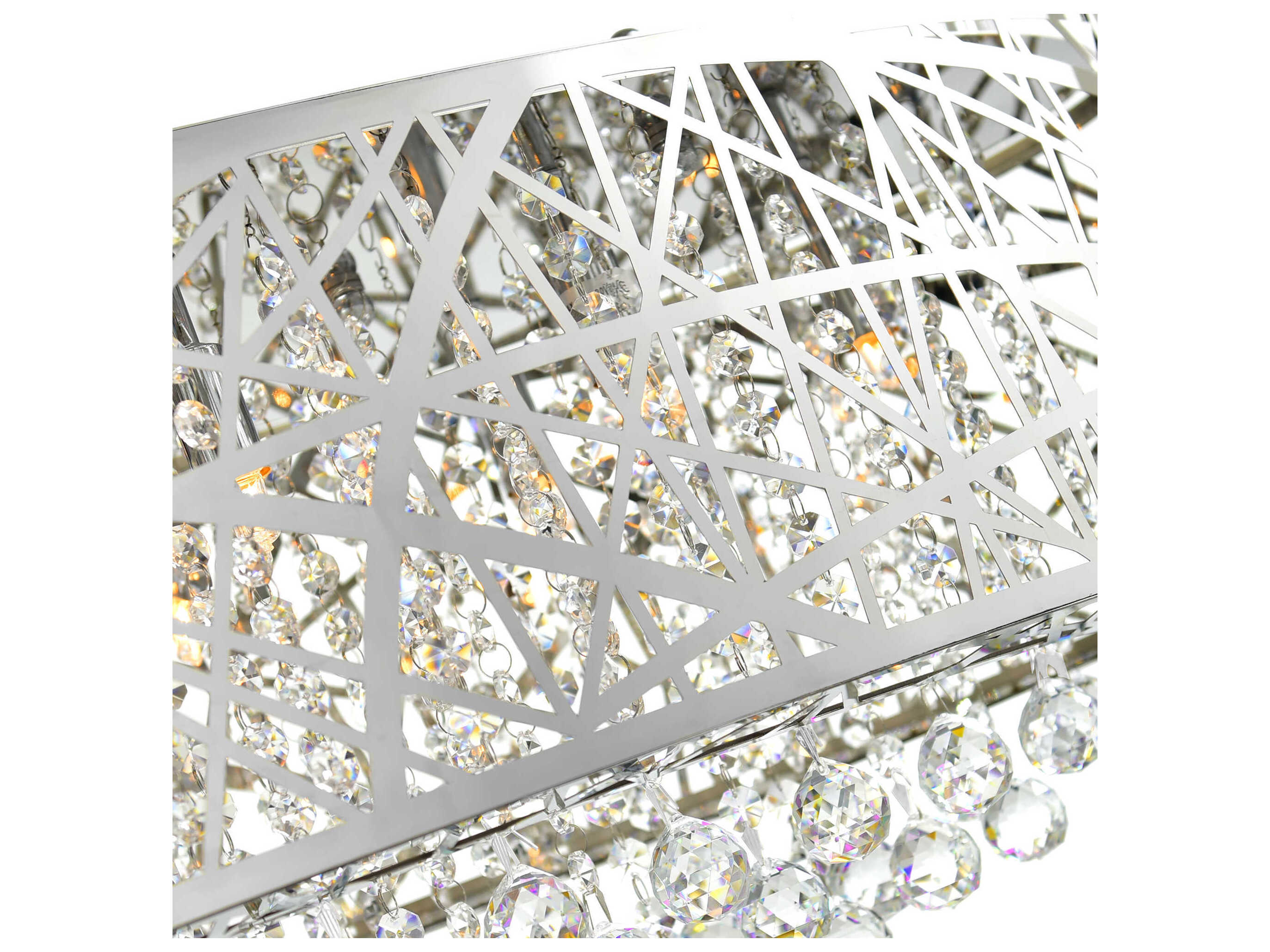 CWI Lighting Eternity 8-Light Stainless Steel Island Pendant