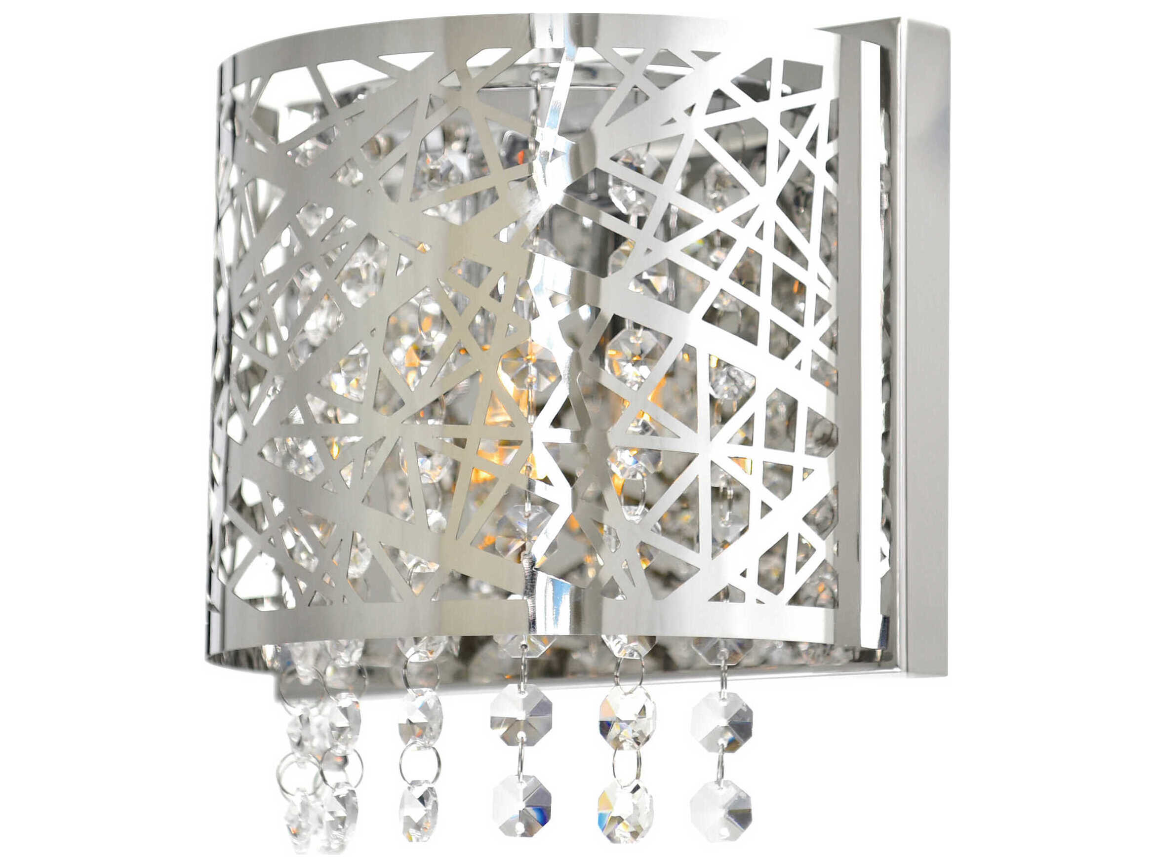 CWI Lighting Eternity 1-Light Stainless Steel Wall Sconce