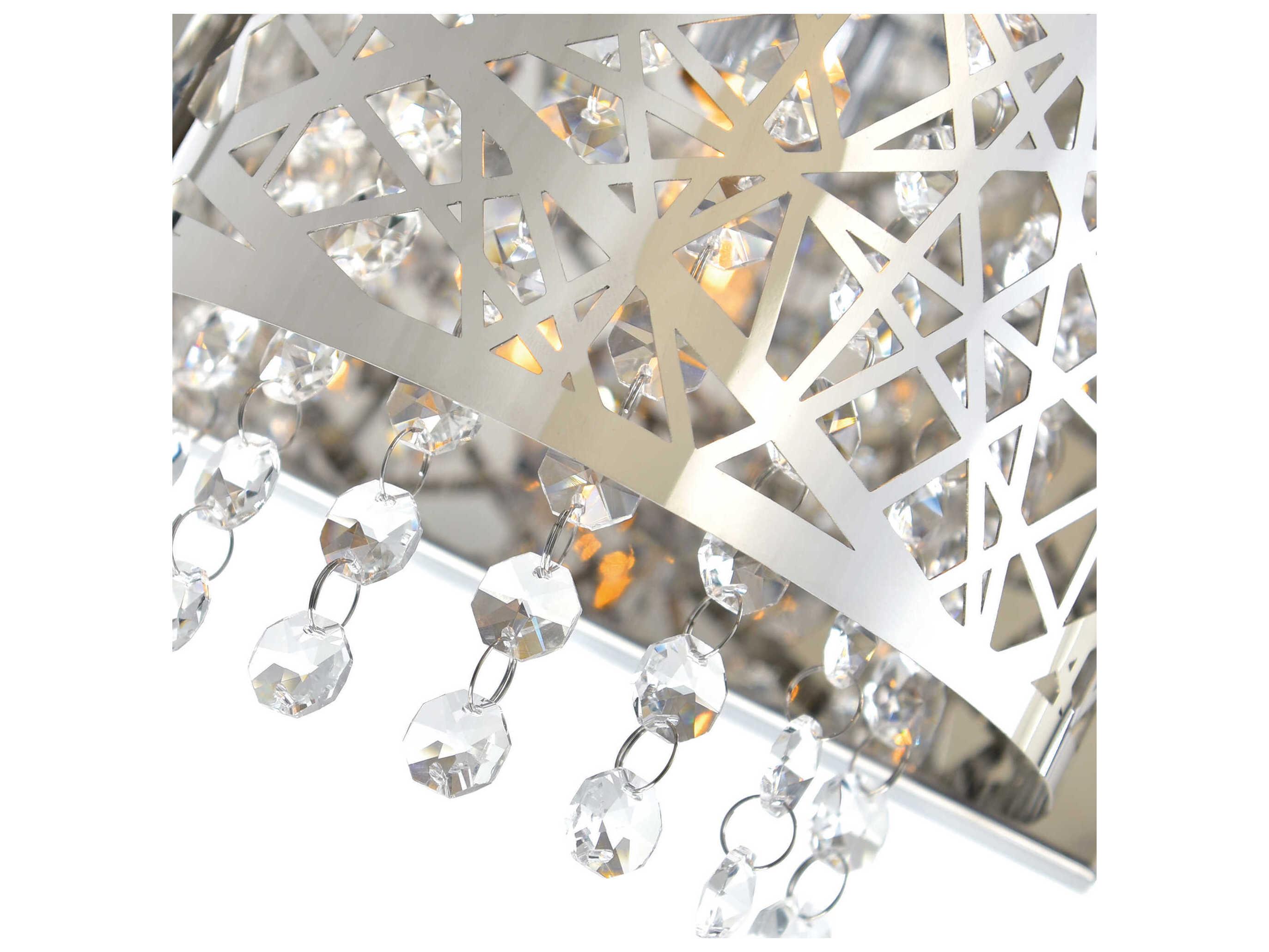 CWI Lighting Eternity 1-Light Stainless Steel Wall Sconce