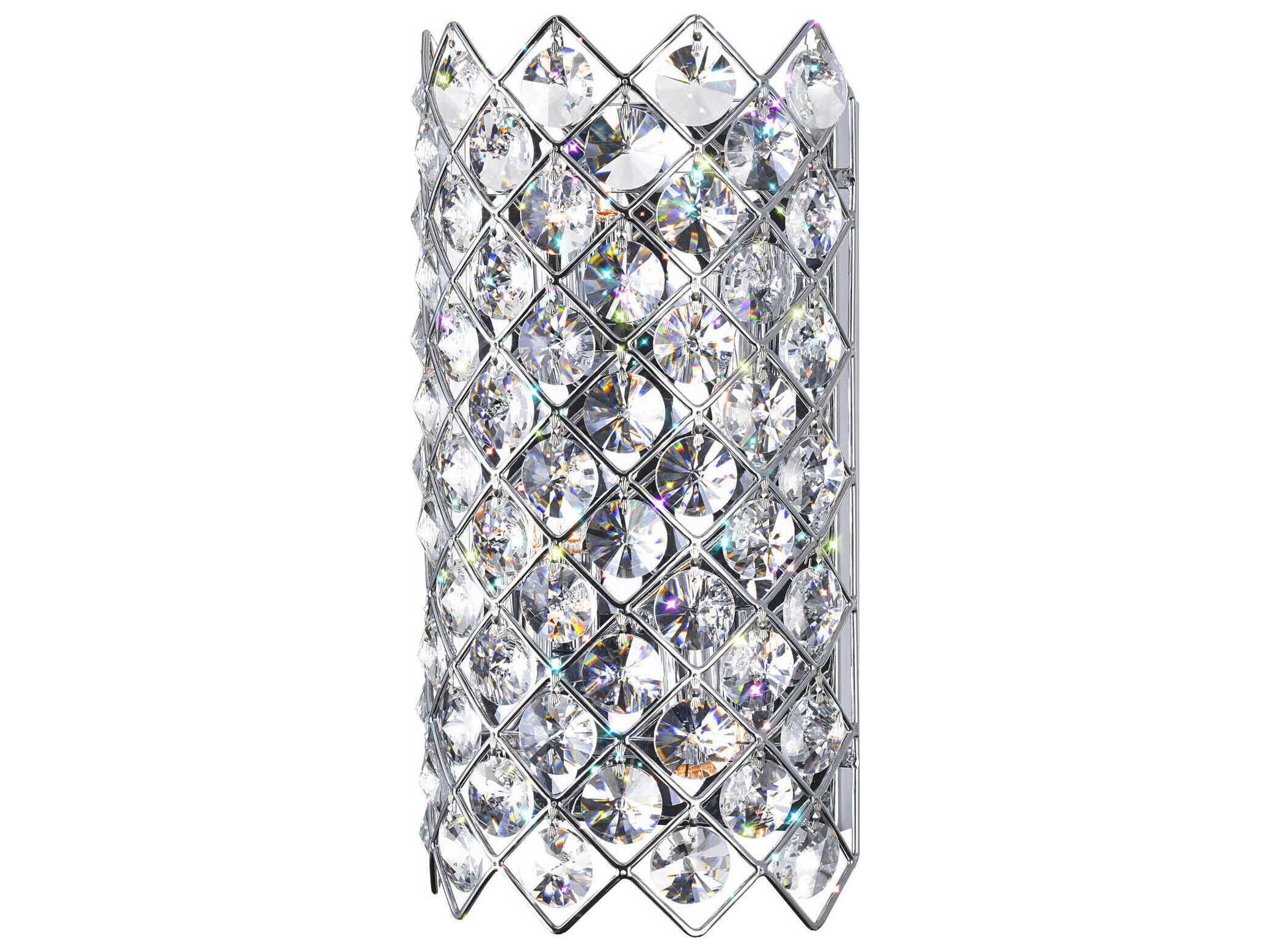 CWI Lighting Chique 4-Light Chrome Vanity Light