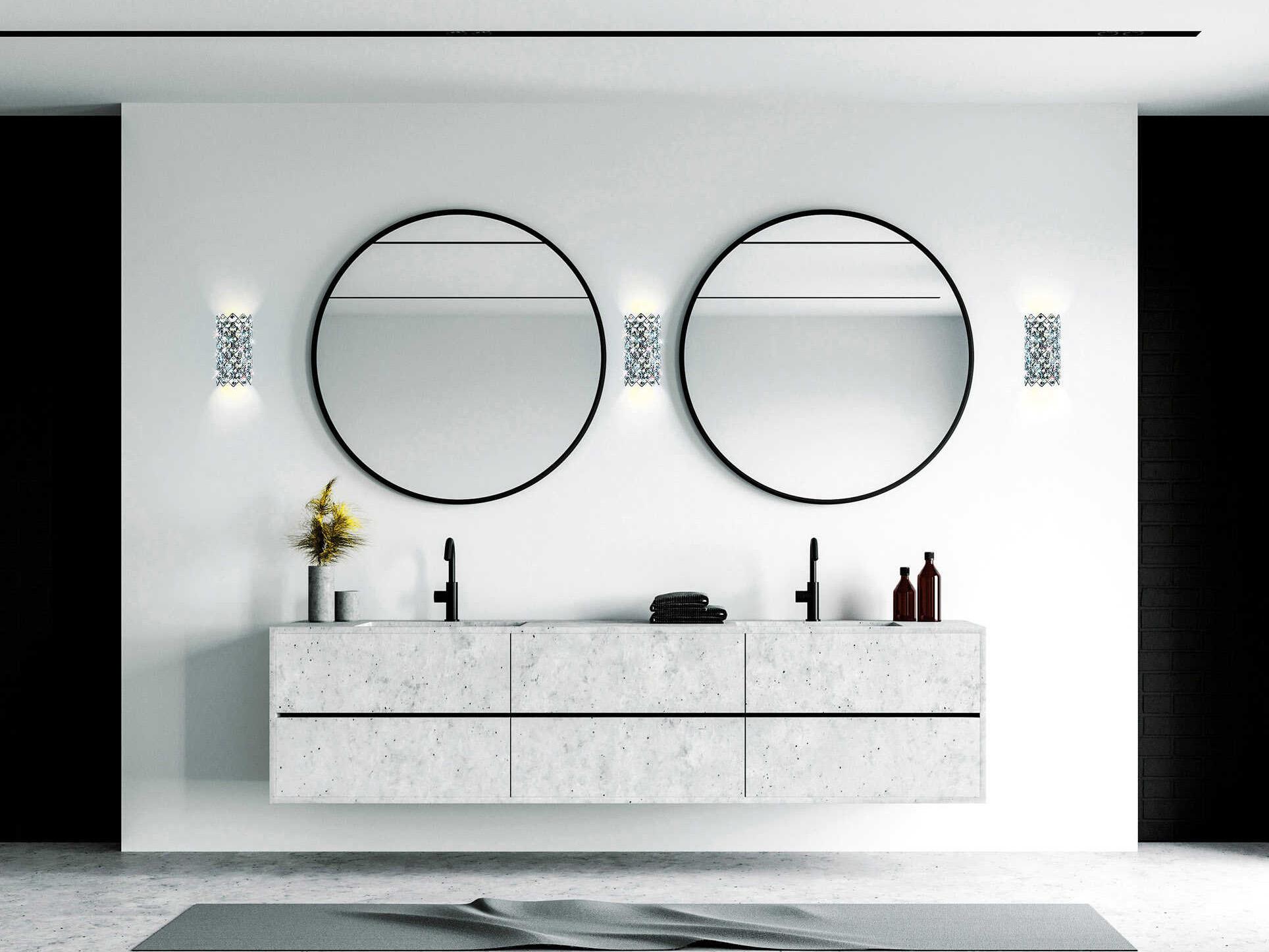 CWI Lighting Chique 4-Light Chrome Vanity Light