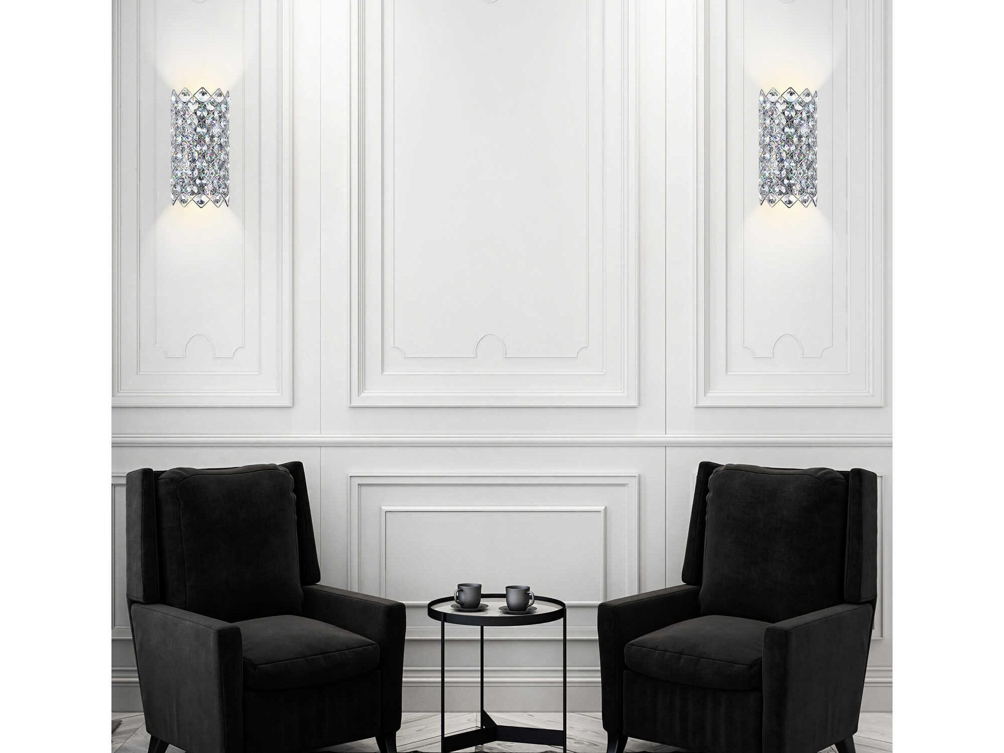 CWI Lighting Chique 4-Light Chrome Vanity Light