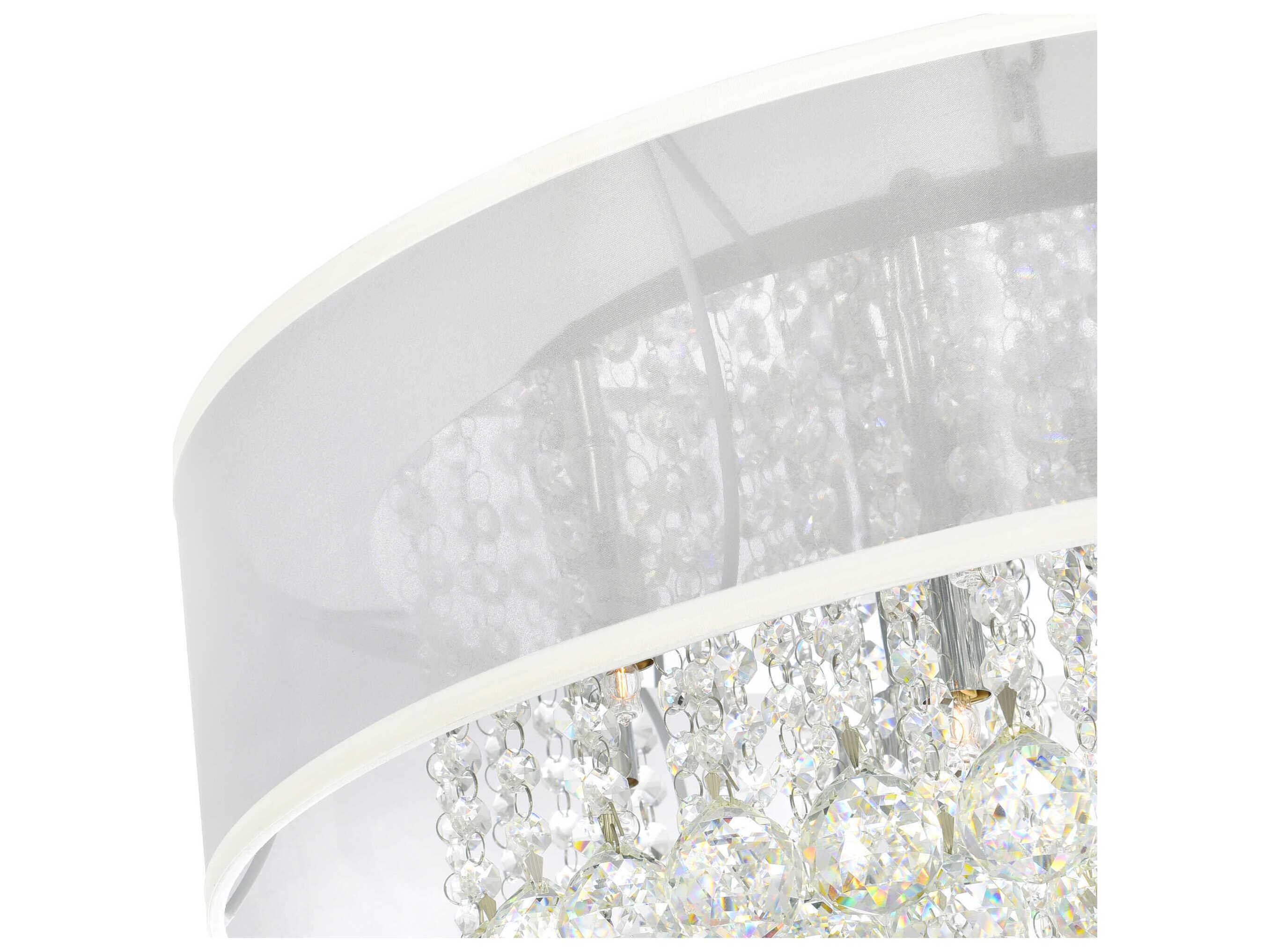 CWI Lighting Radiant 12-Light Chrome Traditional Pendant