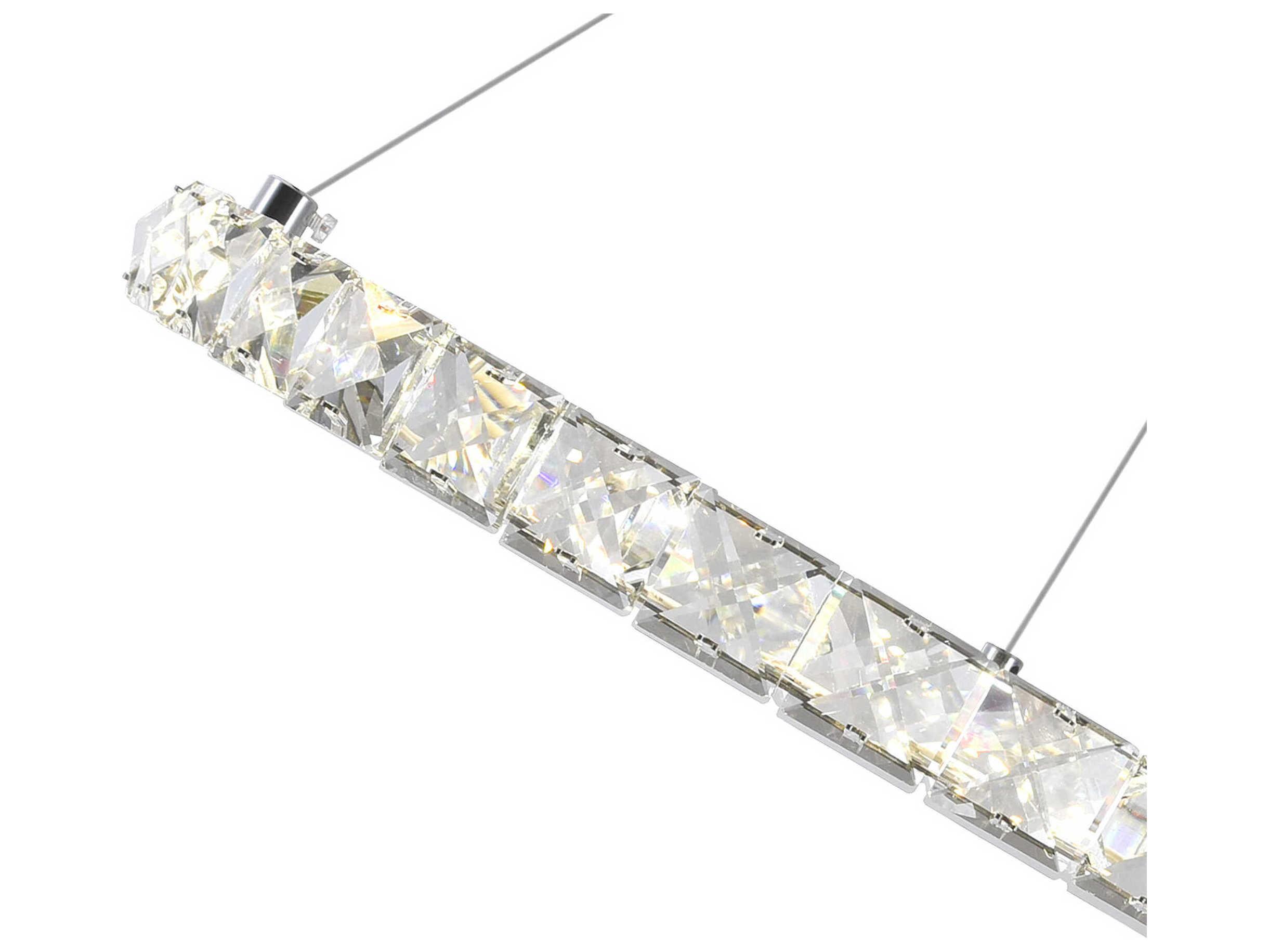 CWI Lighting Ring Stainless Steel Round Tiered Pendant