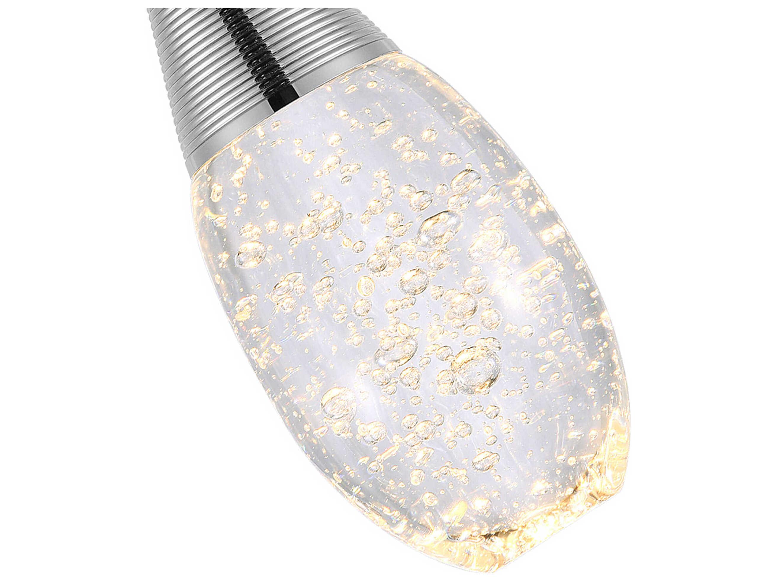 CWI Lighting Dior Chrome Mini Pendant