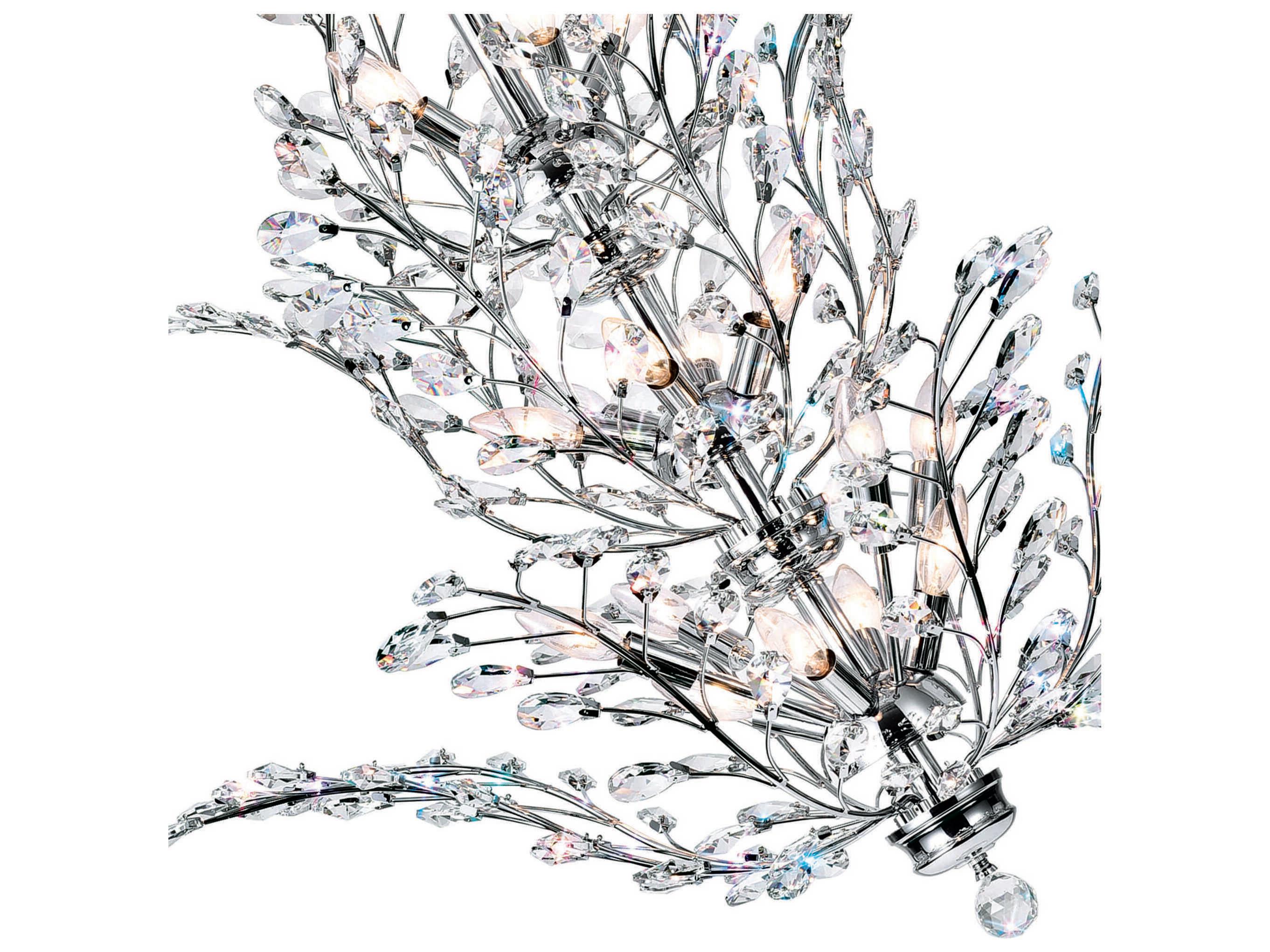 CWI Lighting Ivy 18-Light Chrome Chandelier