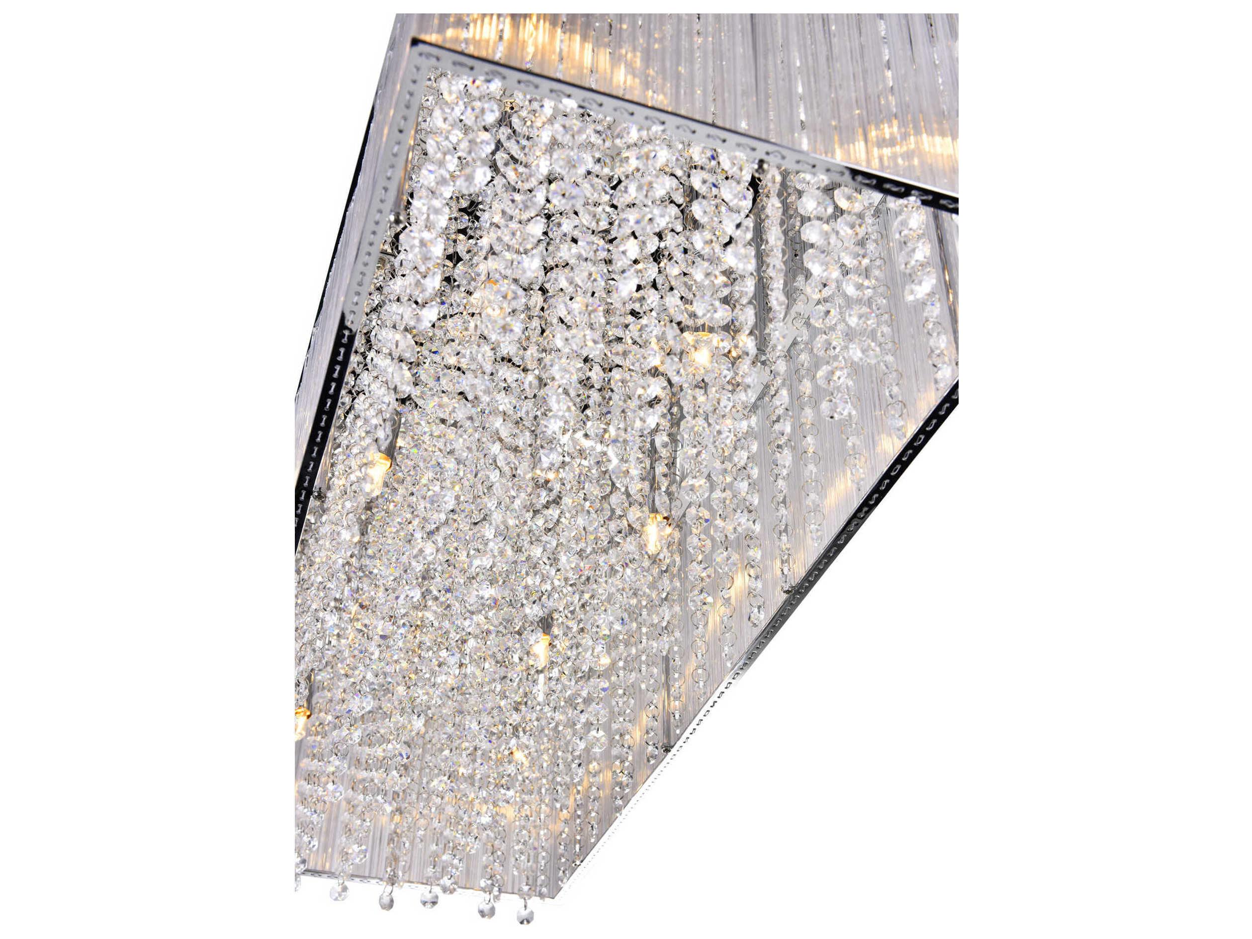 CWI Lighting Spring Morning 10-Light Chrome Island Pendant