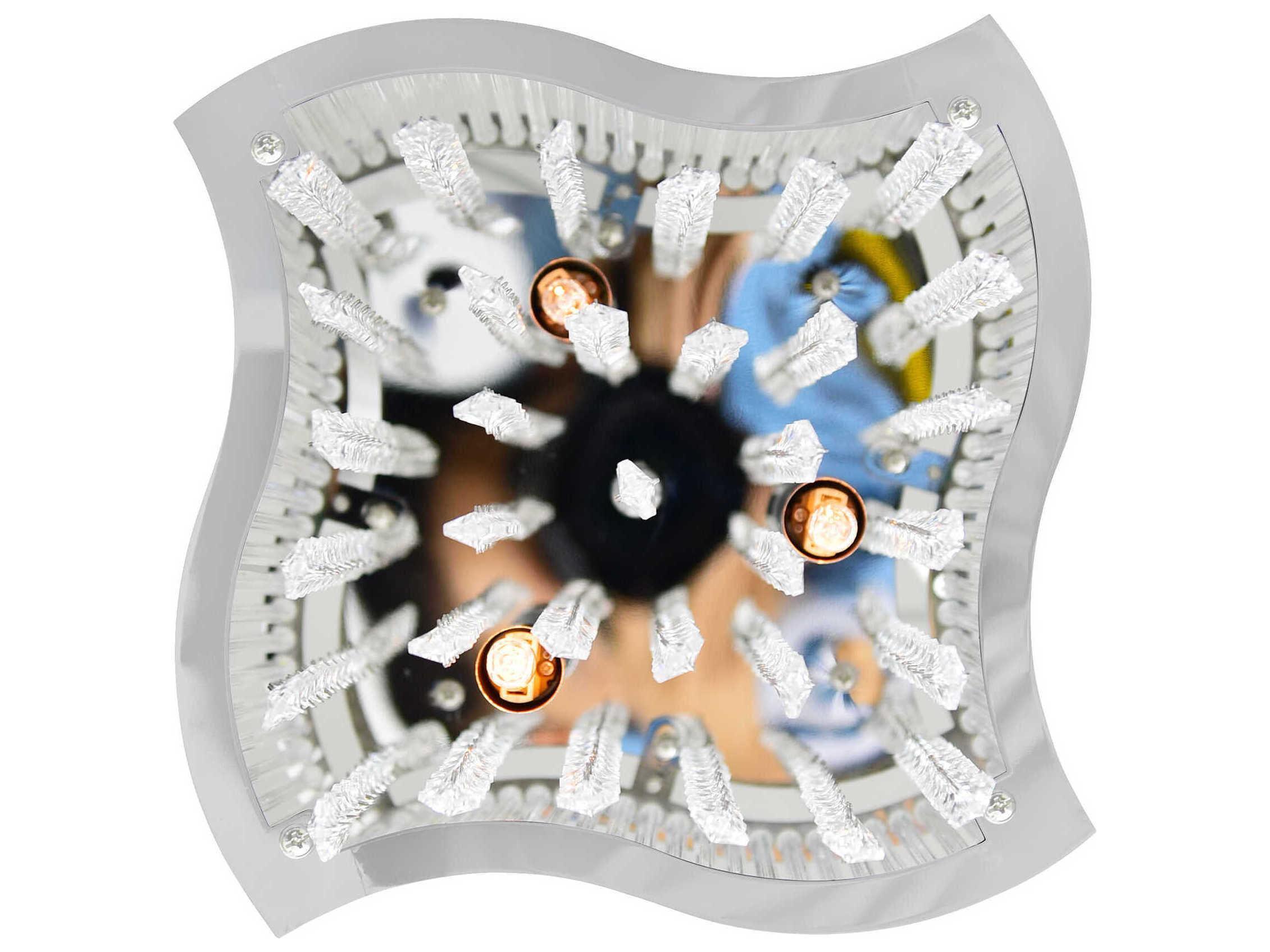 CWI Lighting Elsa 3-Light Chrome Mini Pendant