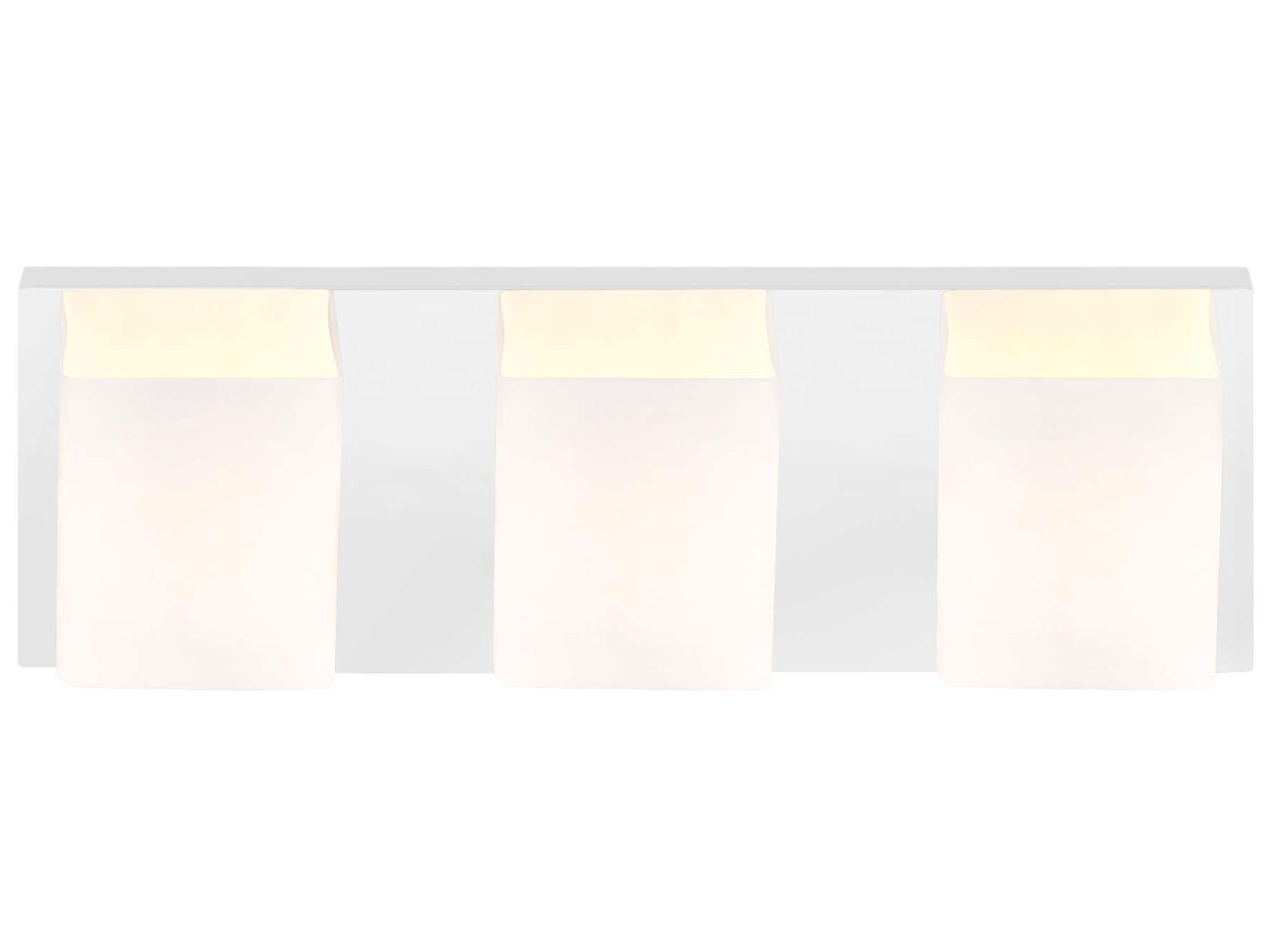 CWI Lighting Cristini 3-Light Satin Nickel Vanity Light