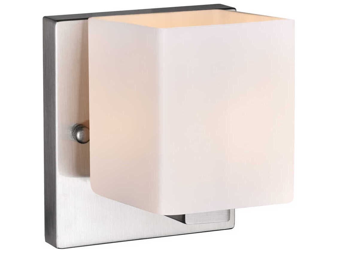 CWI Lighting Cristini 1-Light Satin Nickel Wall Sconce