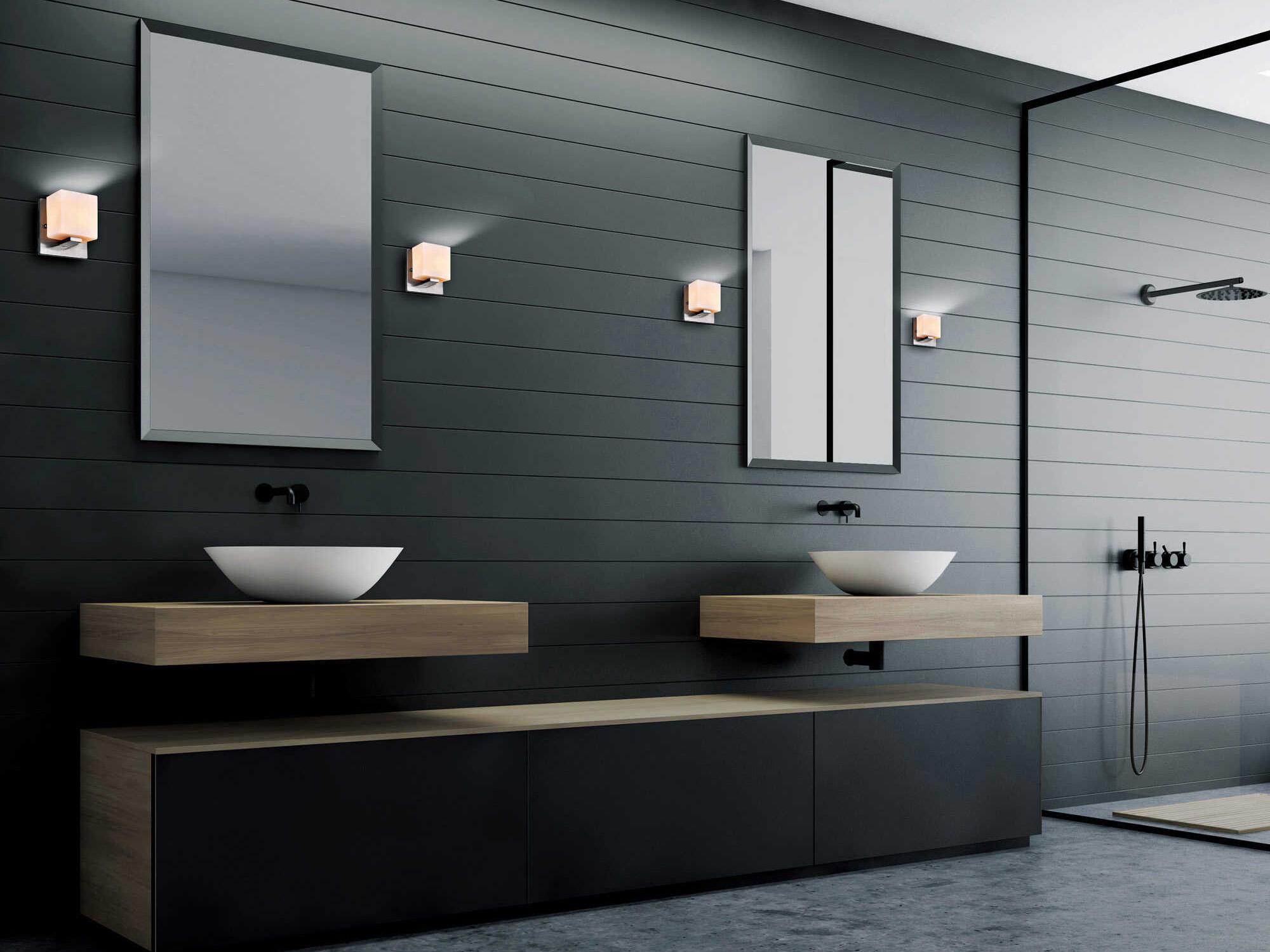 CWI Lighting Cristini 1-Light Satin Nickel Wall Sconce