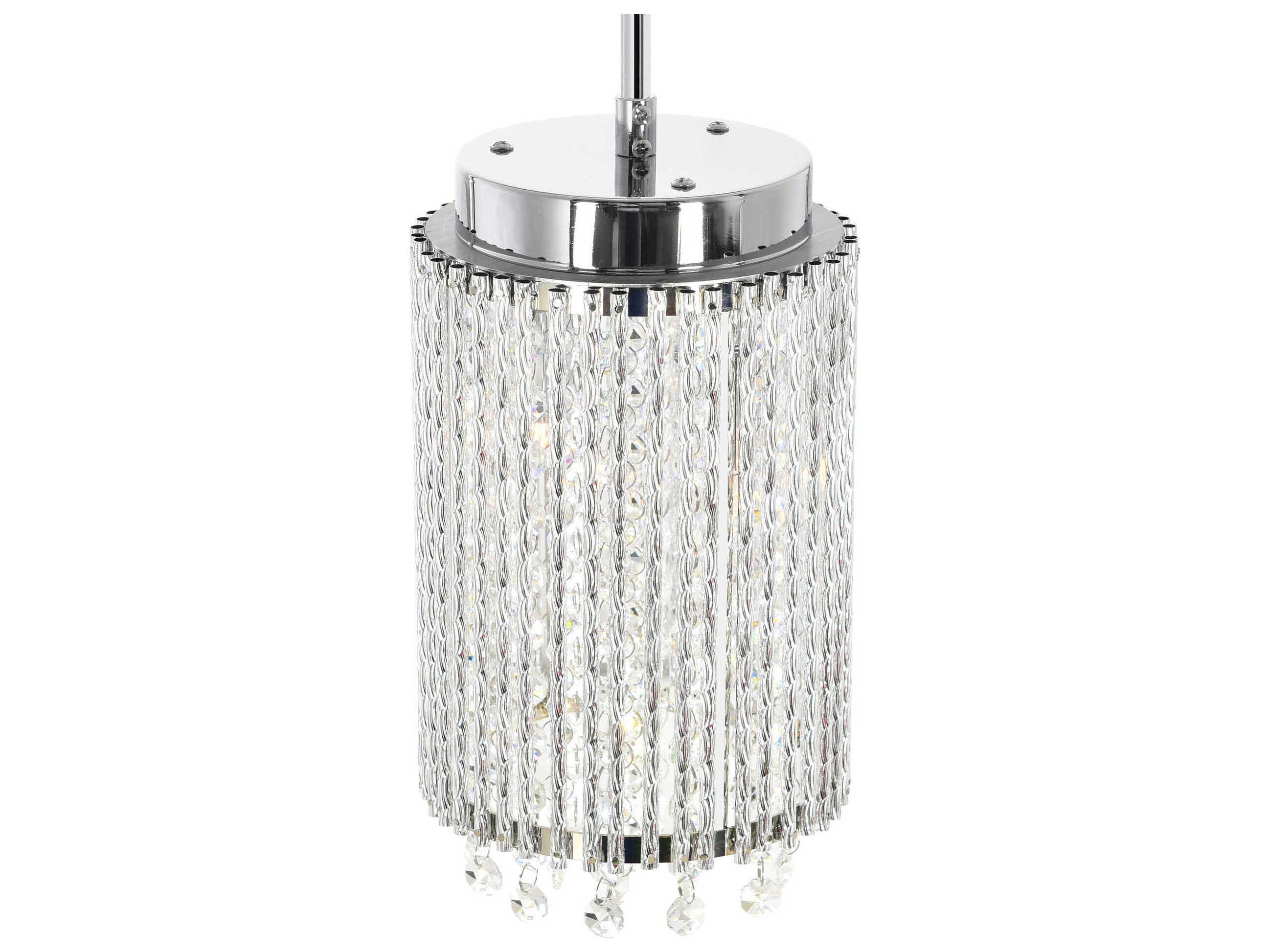 CWI Lighting Claire 2-Light Chrome Mini Pendant