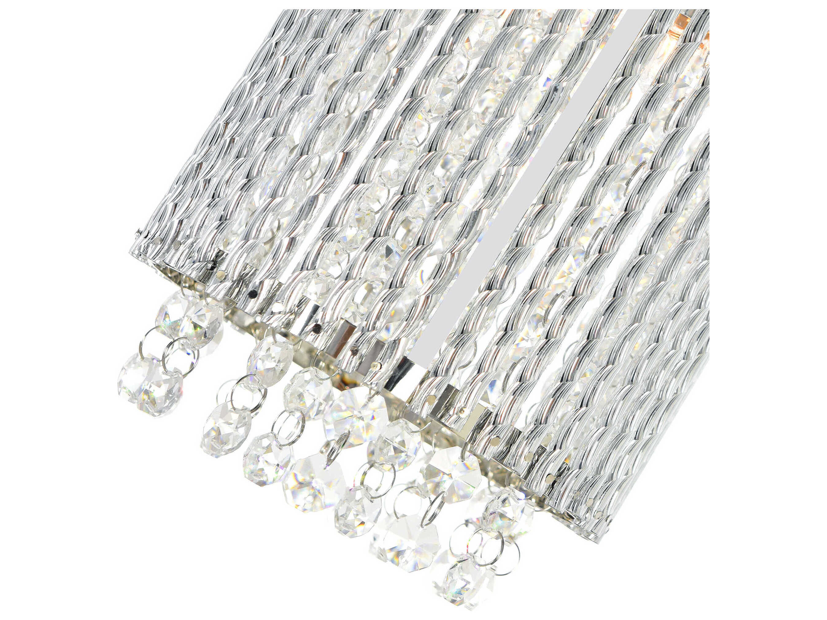 CWI Lighting Claire 2-Light Chrome Mini Pendant