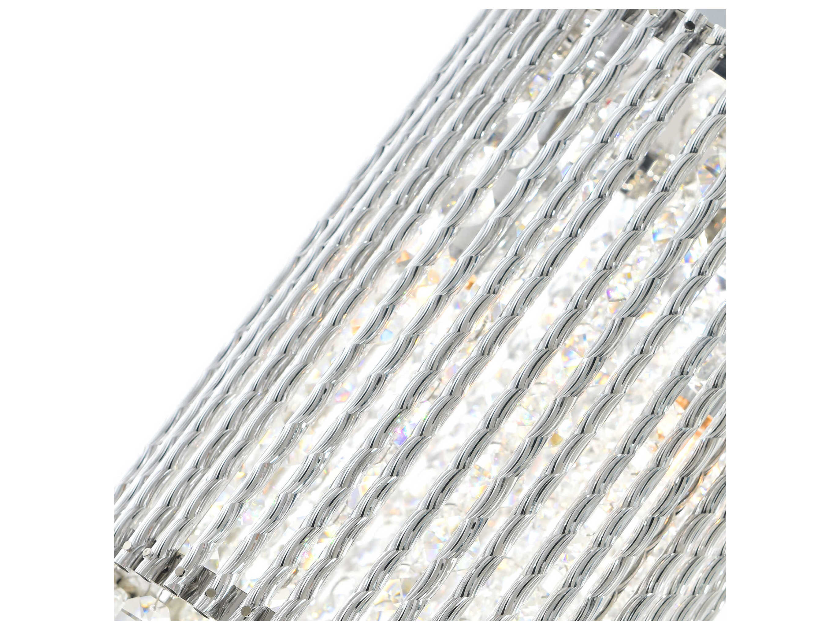 CWI Lighting Claire 2-Light Chrome Mini Pendant