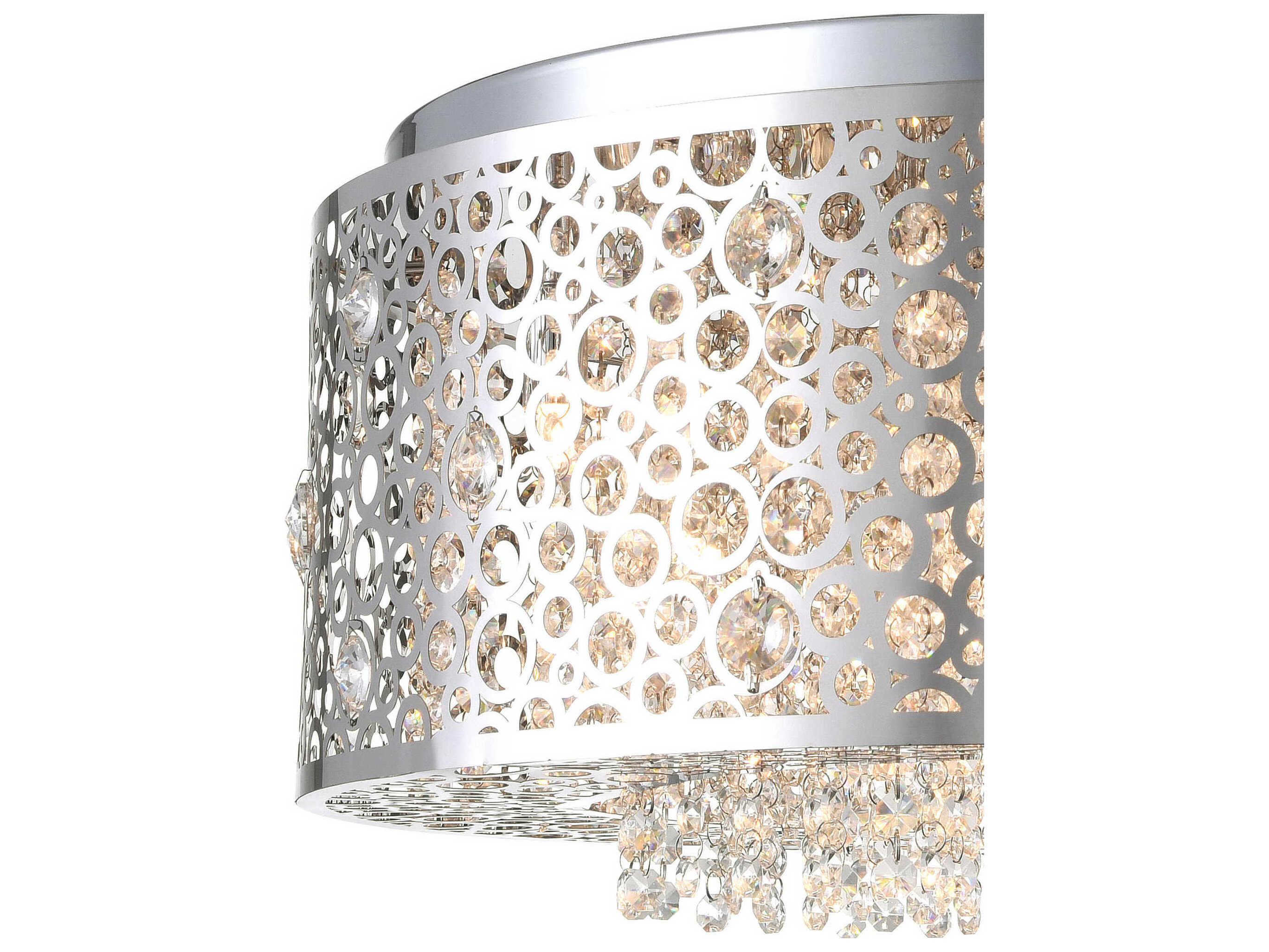 CWI Lighting Bubbles 11-Light Stainless Steel Island Pendant