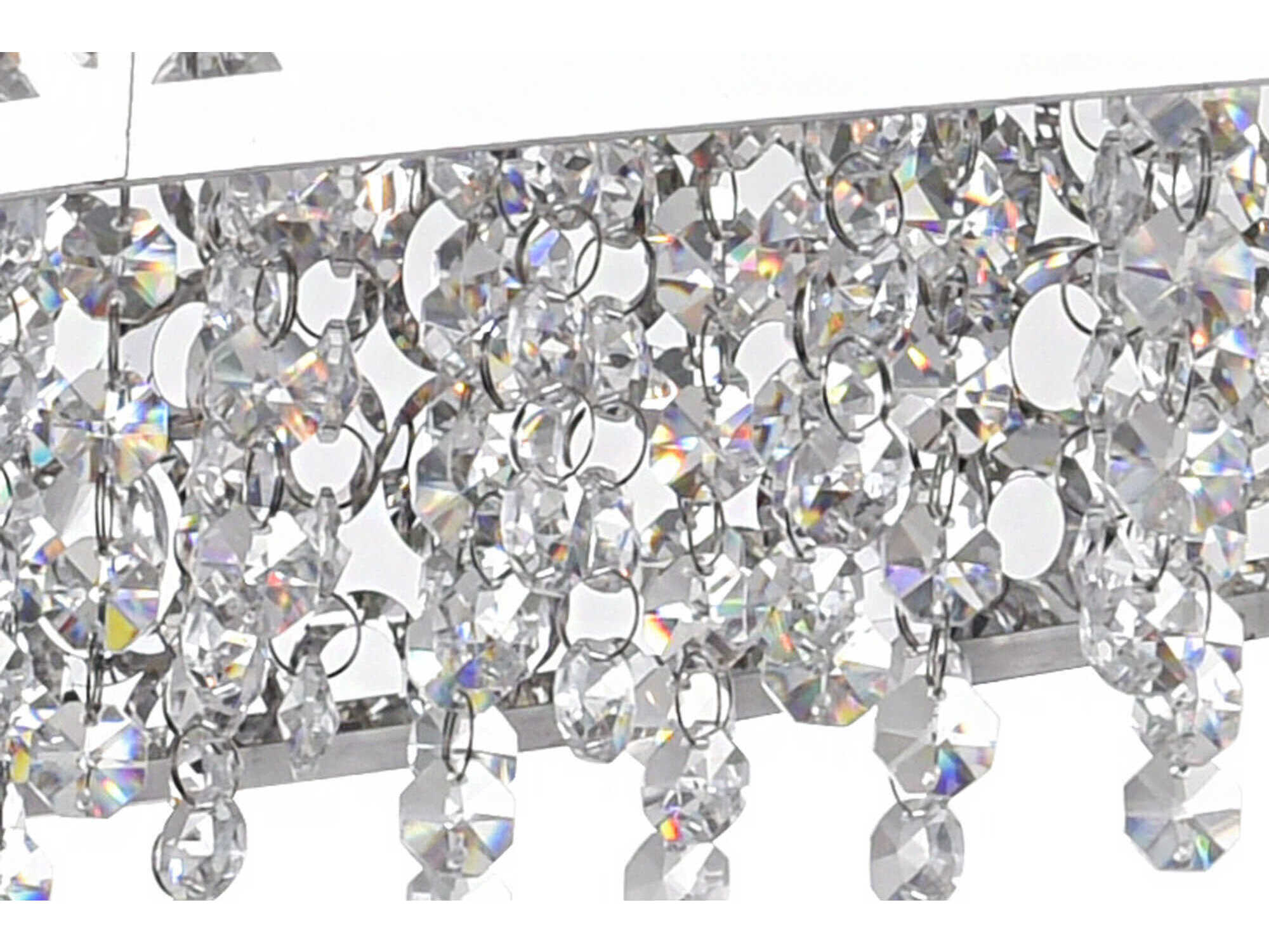 CWI Lighting Bubbles 16-Light Stainless Steel Island Pendant