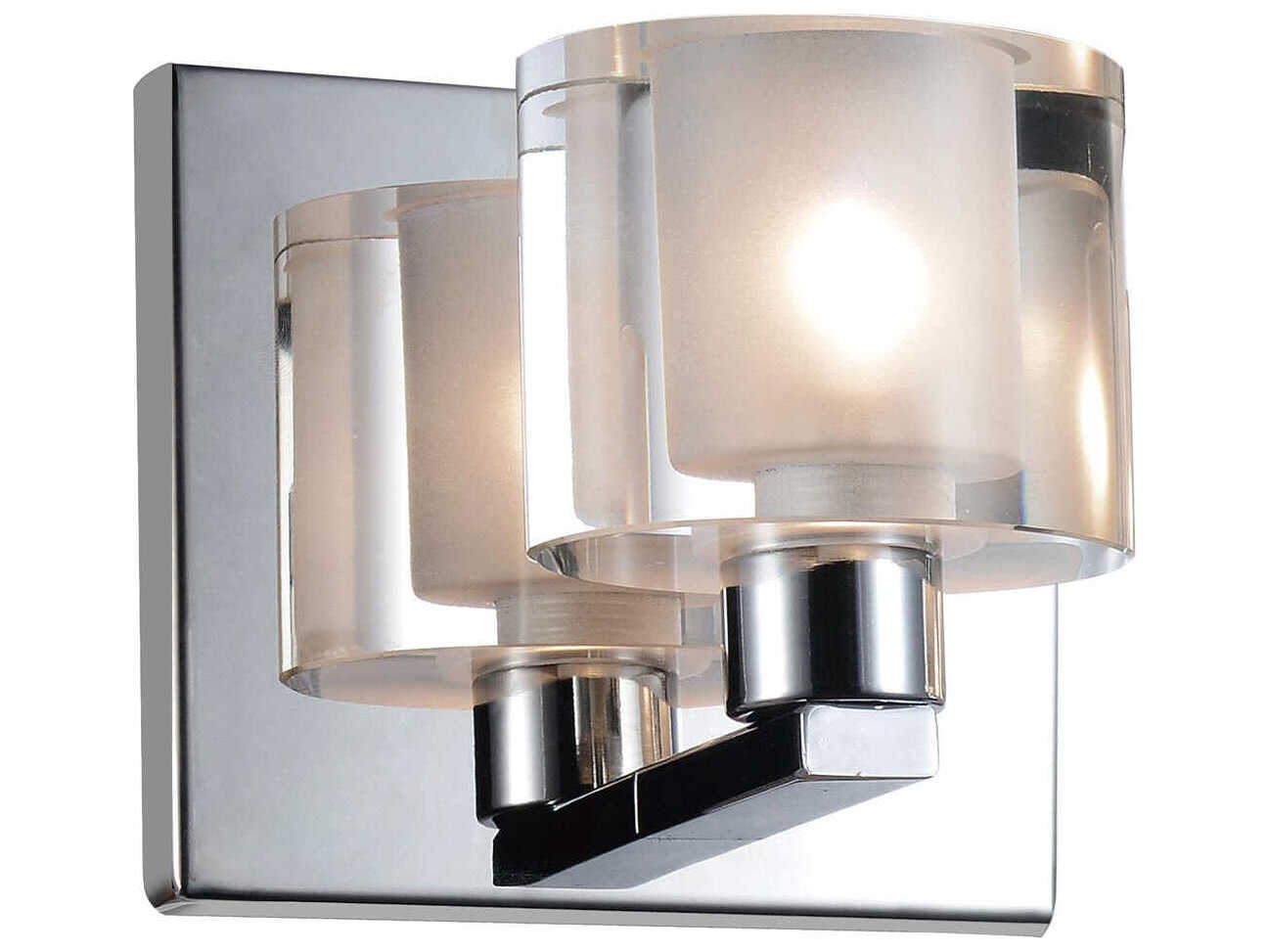 CWI Lighting Tina 1-Light Chrome Wall Sconce