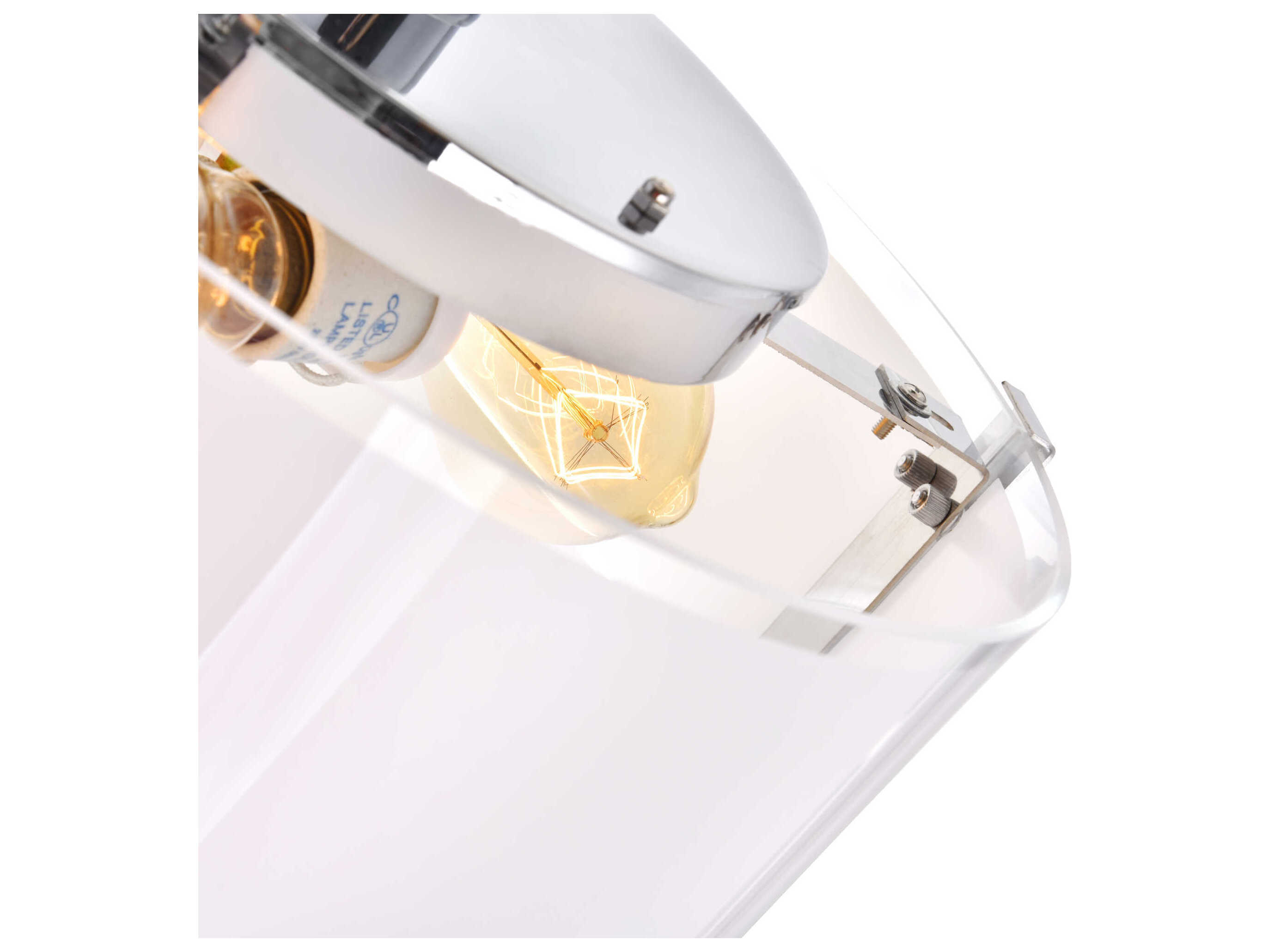 CWI Lighting Lucie 5-Light Chrome Drum Semi Flush Mount