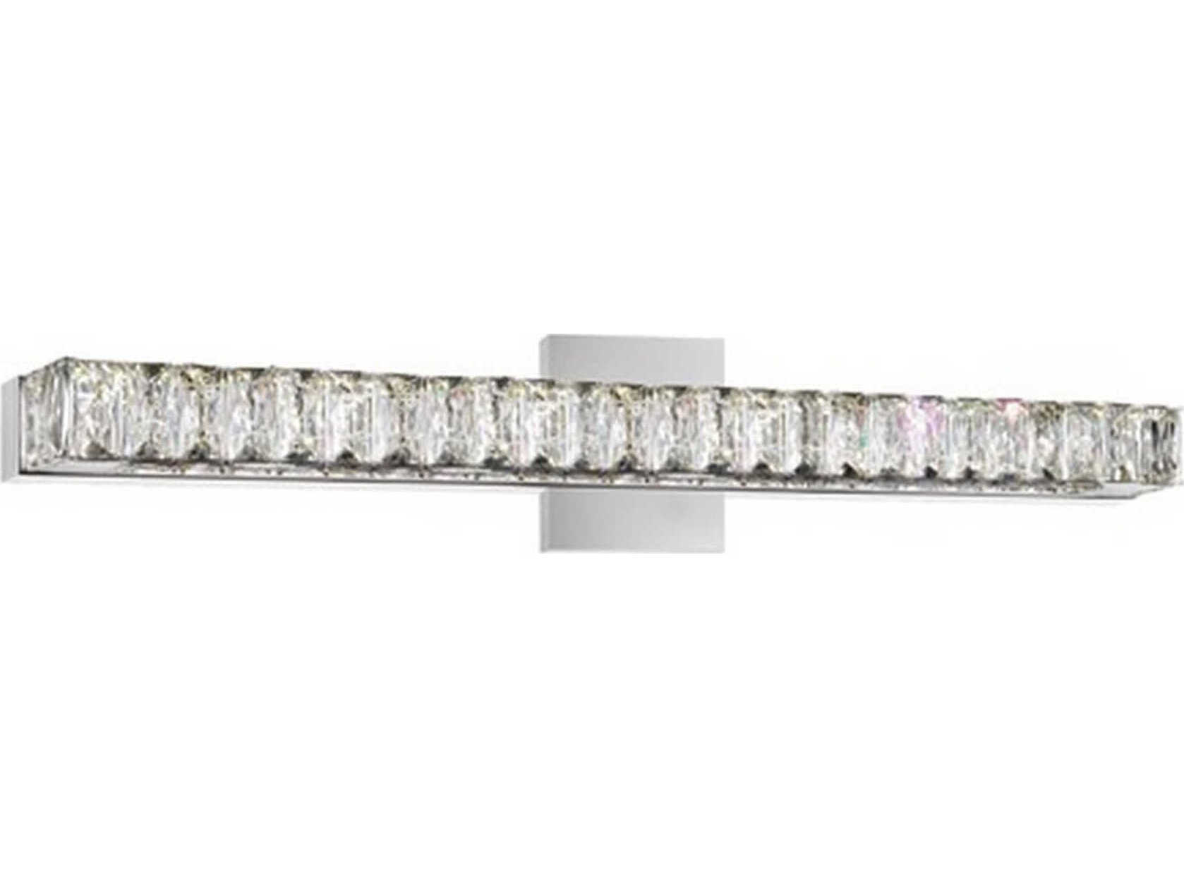 CWI Lighting Milan Chrome Vanity Light