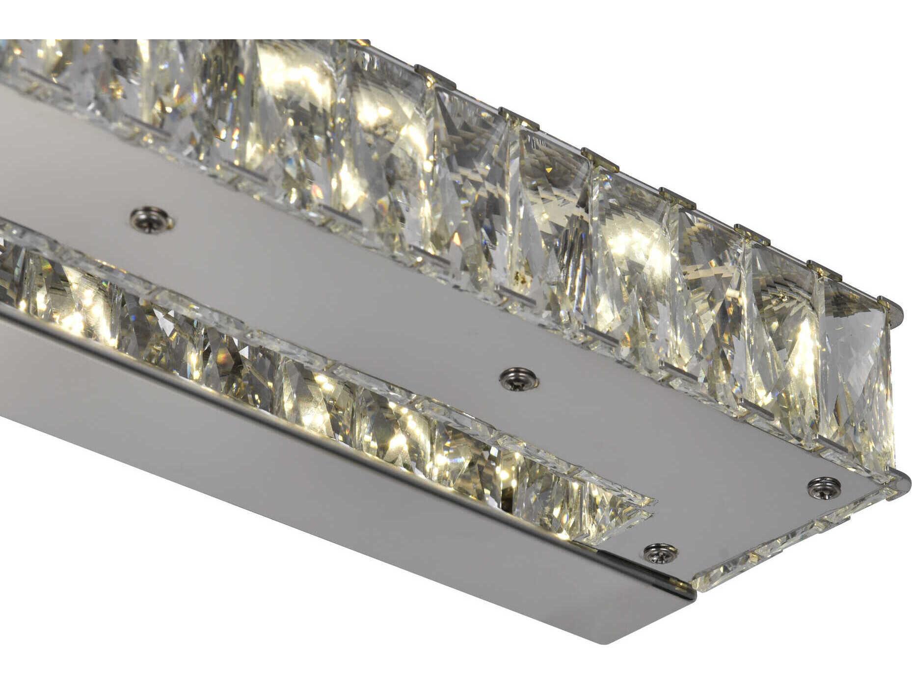 CWI Lighting Milan Chrome Vanity Light