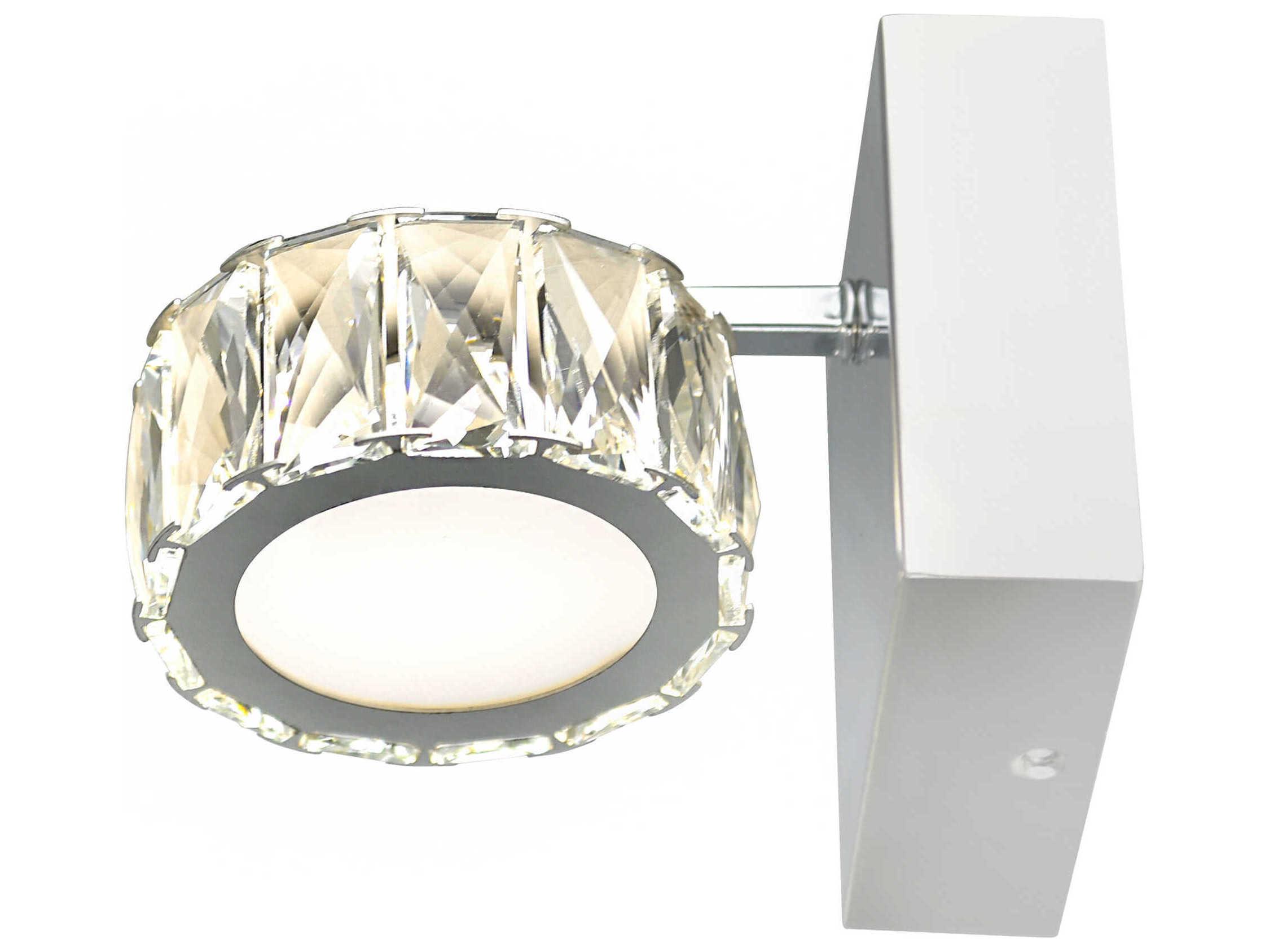 CWI Lighting Milan Chrome Wall Sconce
