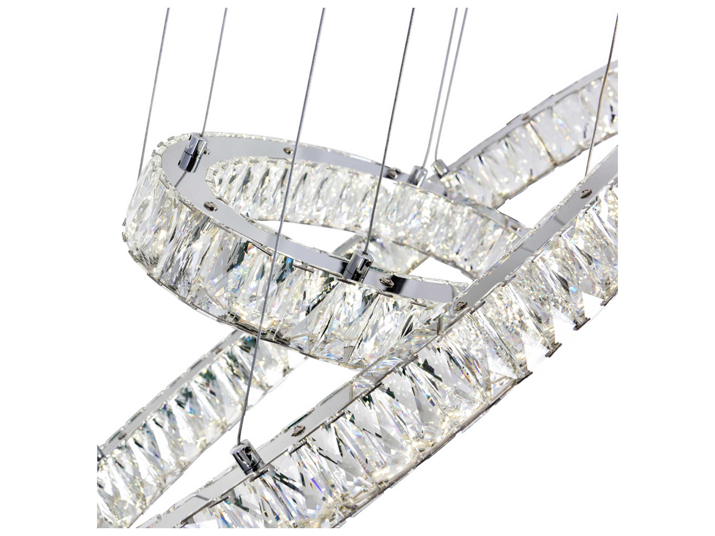 CWI Lighting Florence Chrome Round Pendant