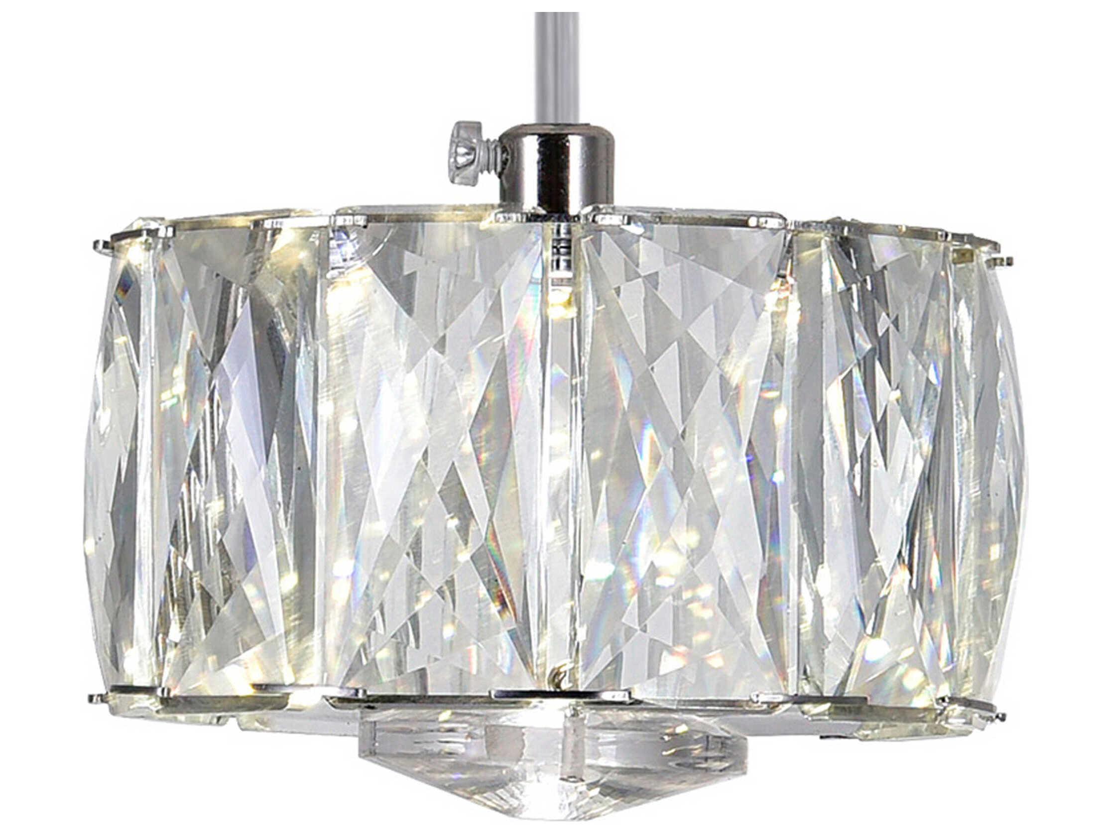 CWI Lighting Milan Chrome Mini Pendant