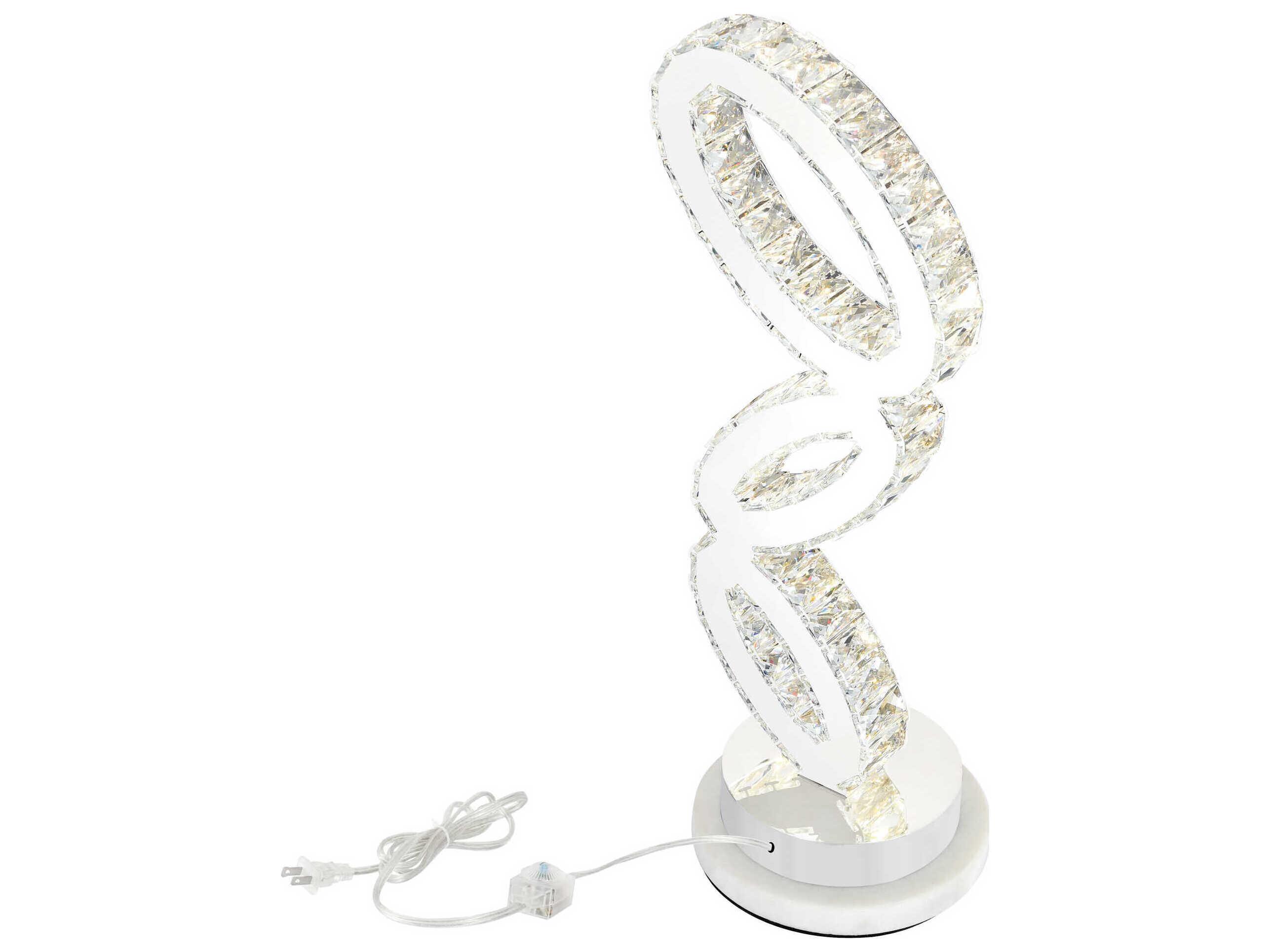 CWI Lighting Balanced Chrome Table Lamp