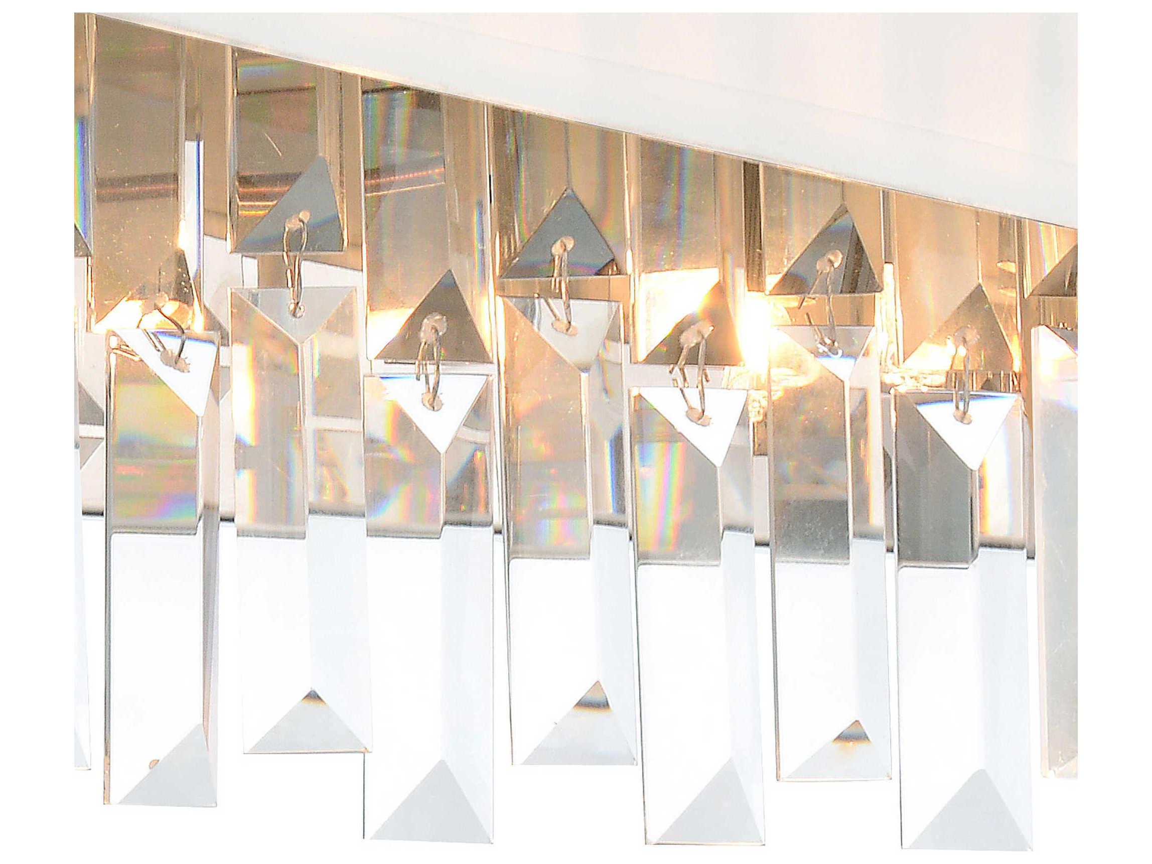 CWI Lighting Havely 2-Light Chrome Vanity Light