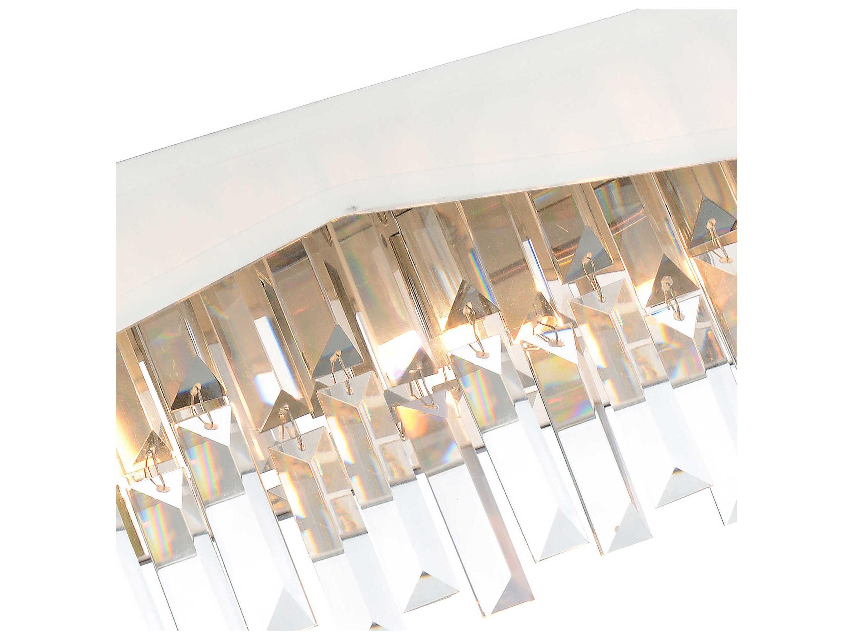 CWI Lighting Havely 2-Light Chrome Vanity Light