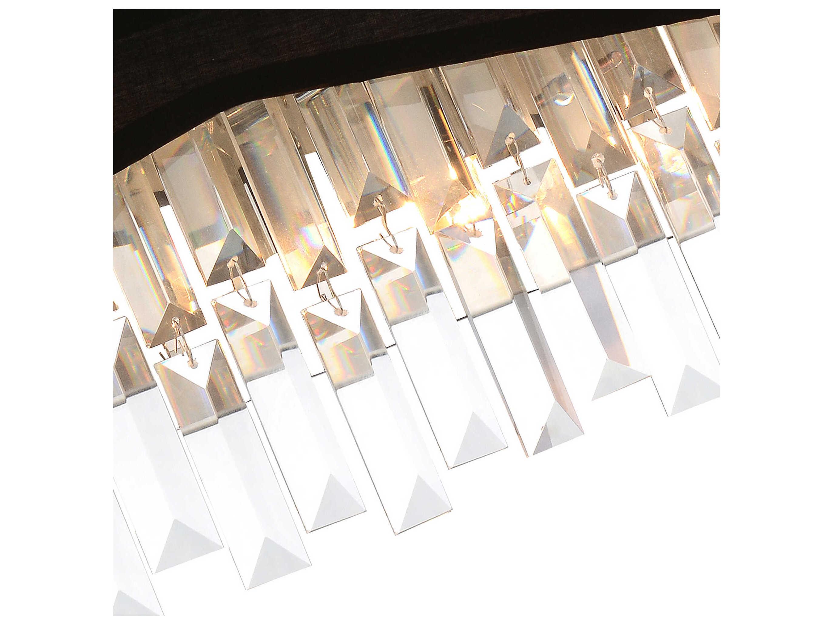 CWI Lighting Havely 4-Light Chrome Vanity Light