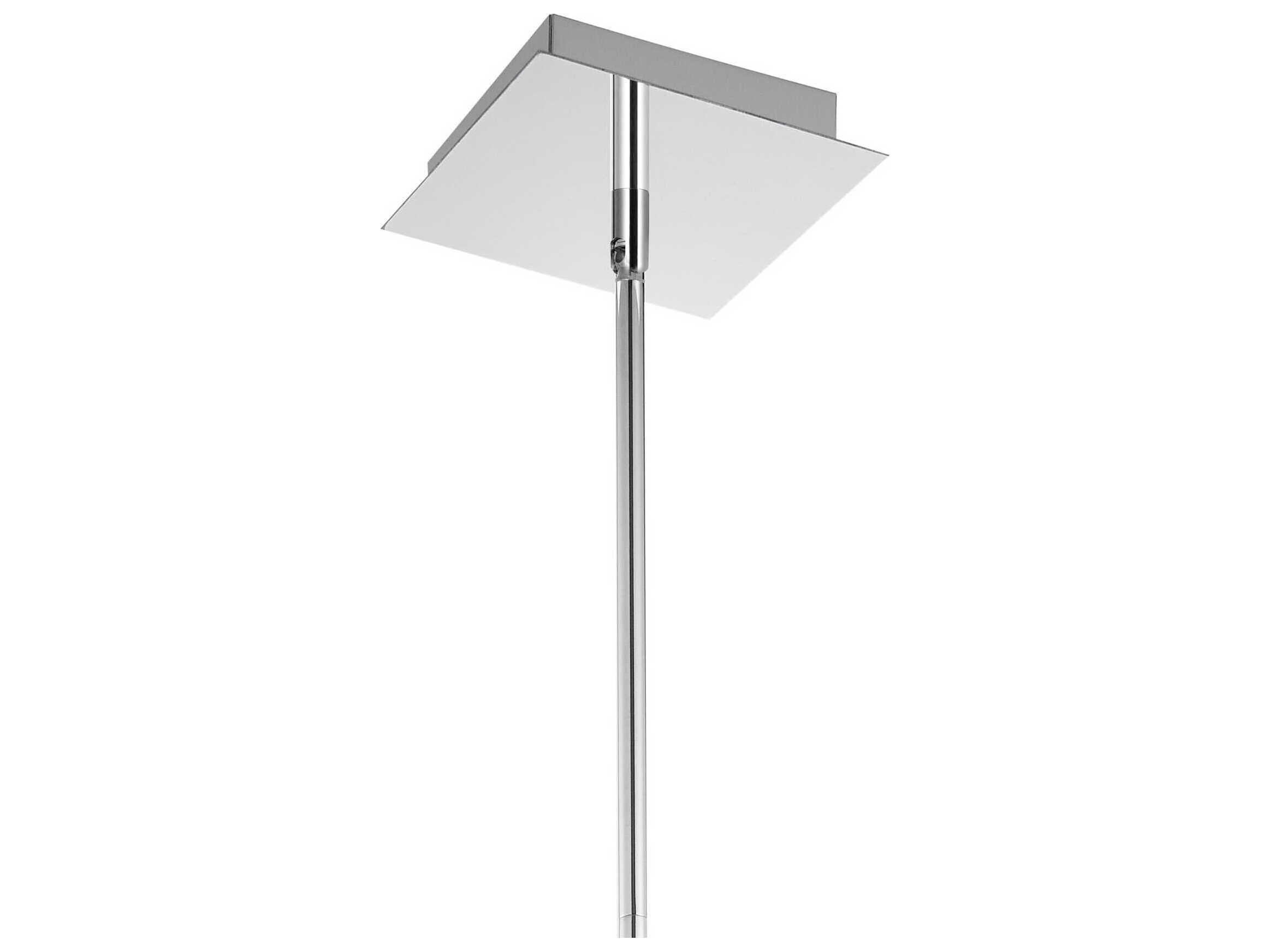 CWI Lighting Arley 1-Light Chrome Geometric Mini Pendant