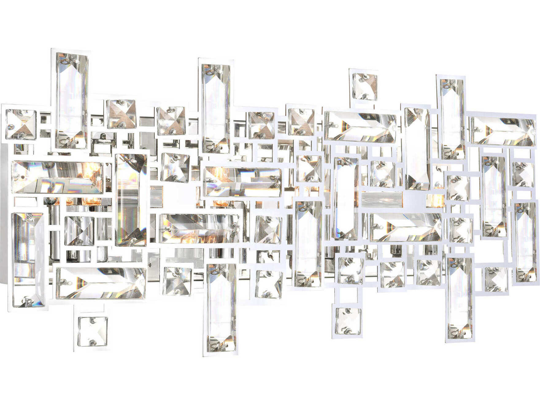 CWI Lighting Arley 4-Light Chrome Vanity Light