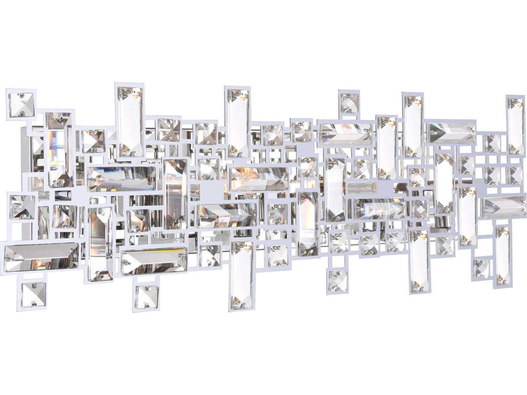 CWI Lighting Arley 6-Light Chrome Vanity Light