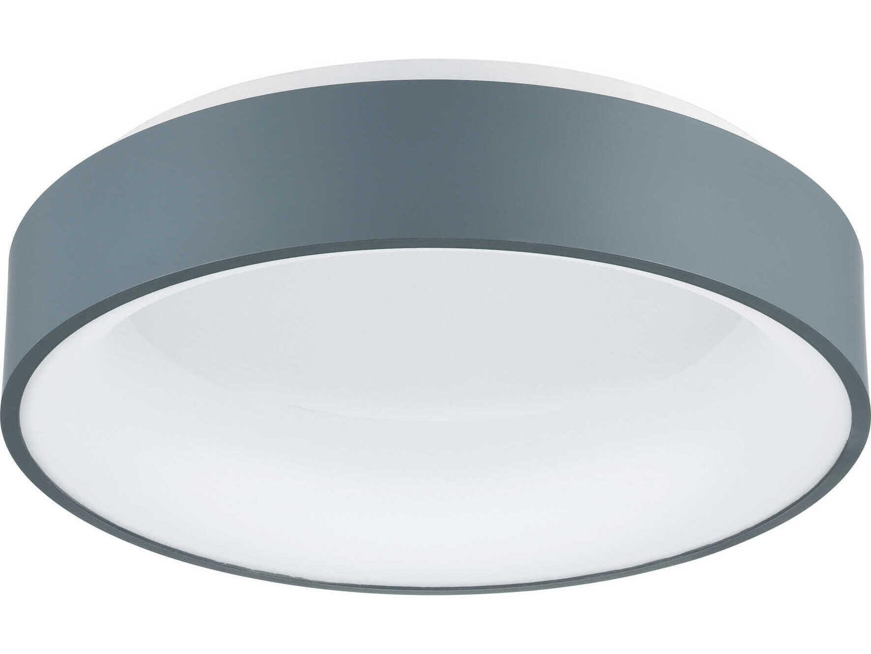 CWI Lighting Arenal Gray Round Flush Mount