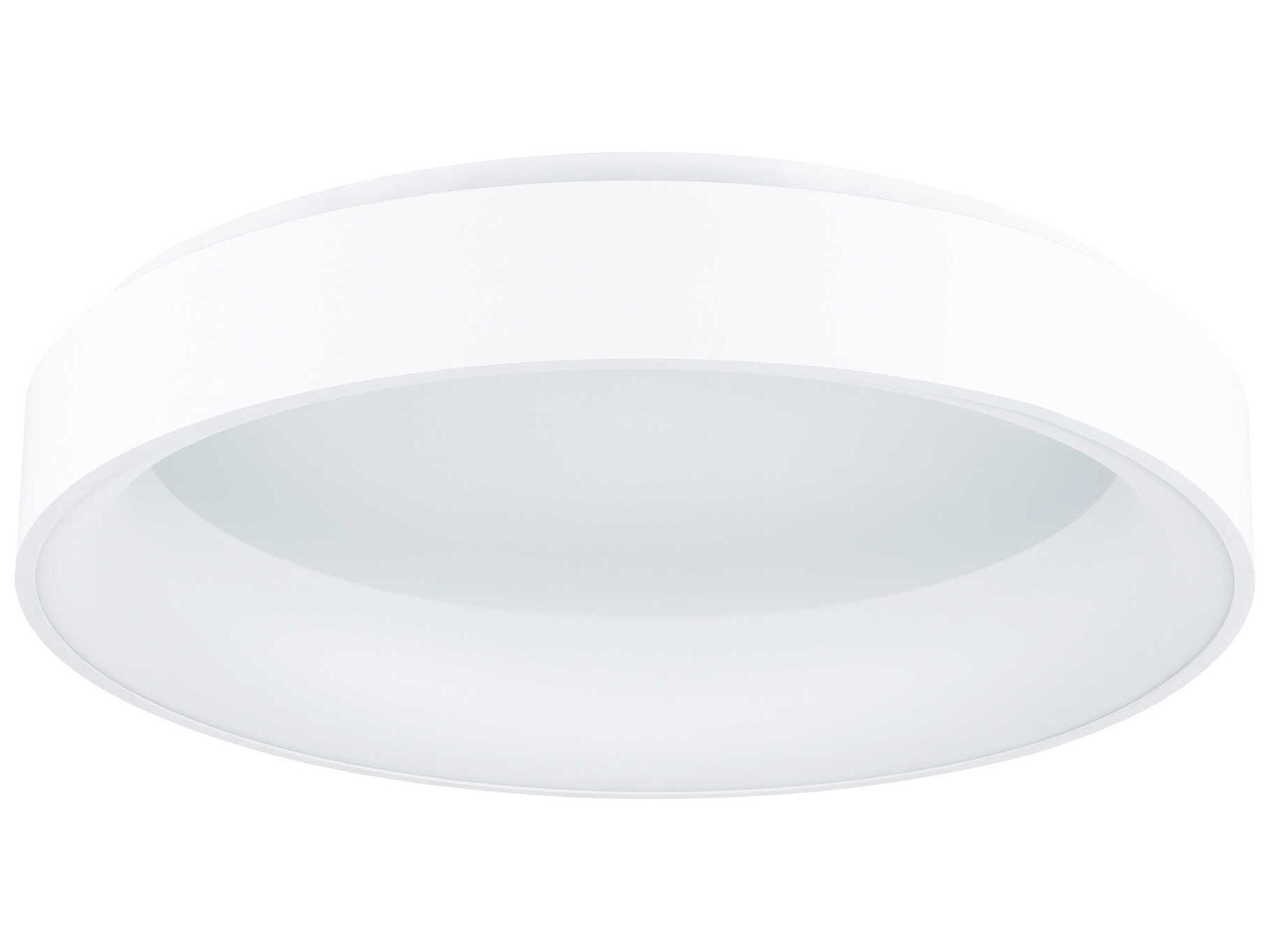 CWI Lighting Arenal White Round Flush Mount