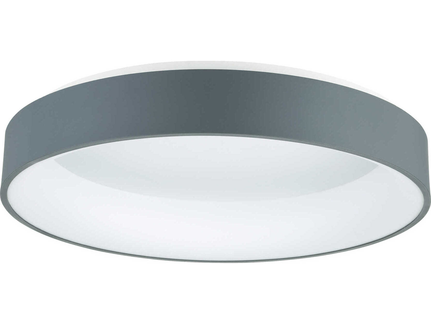 CWI Lighting Arenal Gray Round Flush Mount