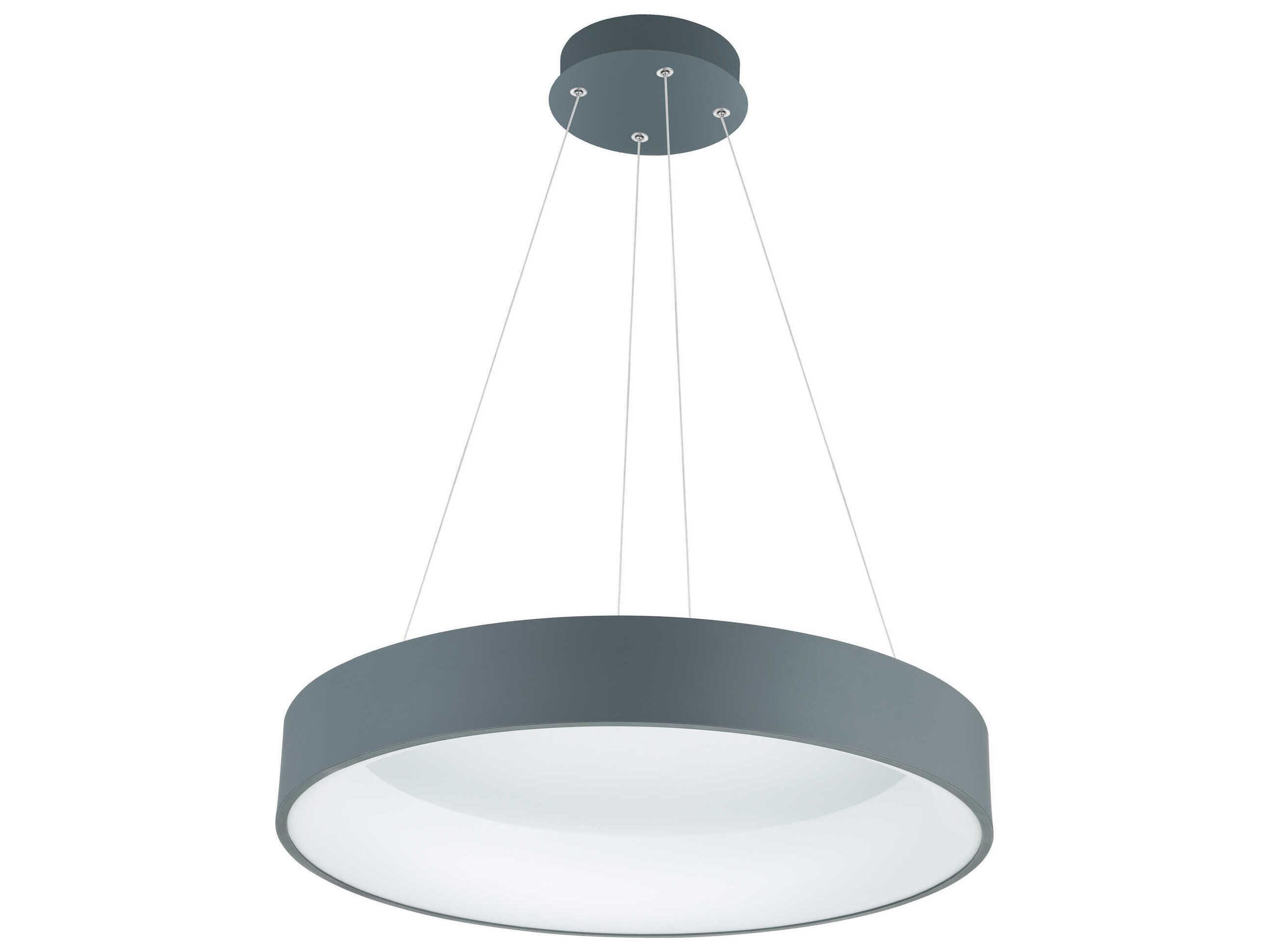 CWI Lighting Arenal Gray Round Pendant