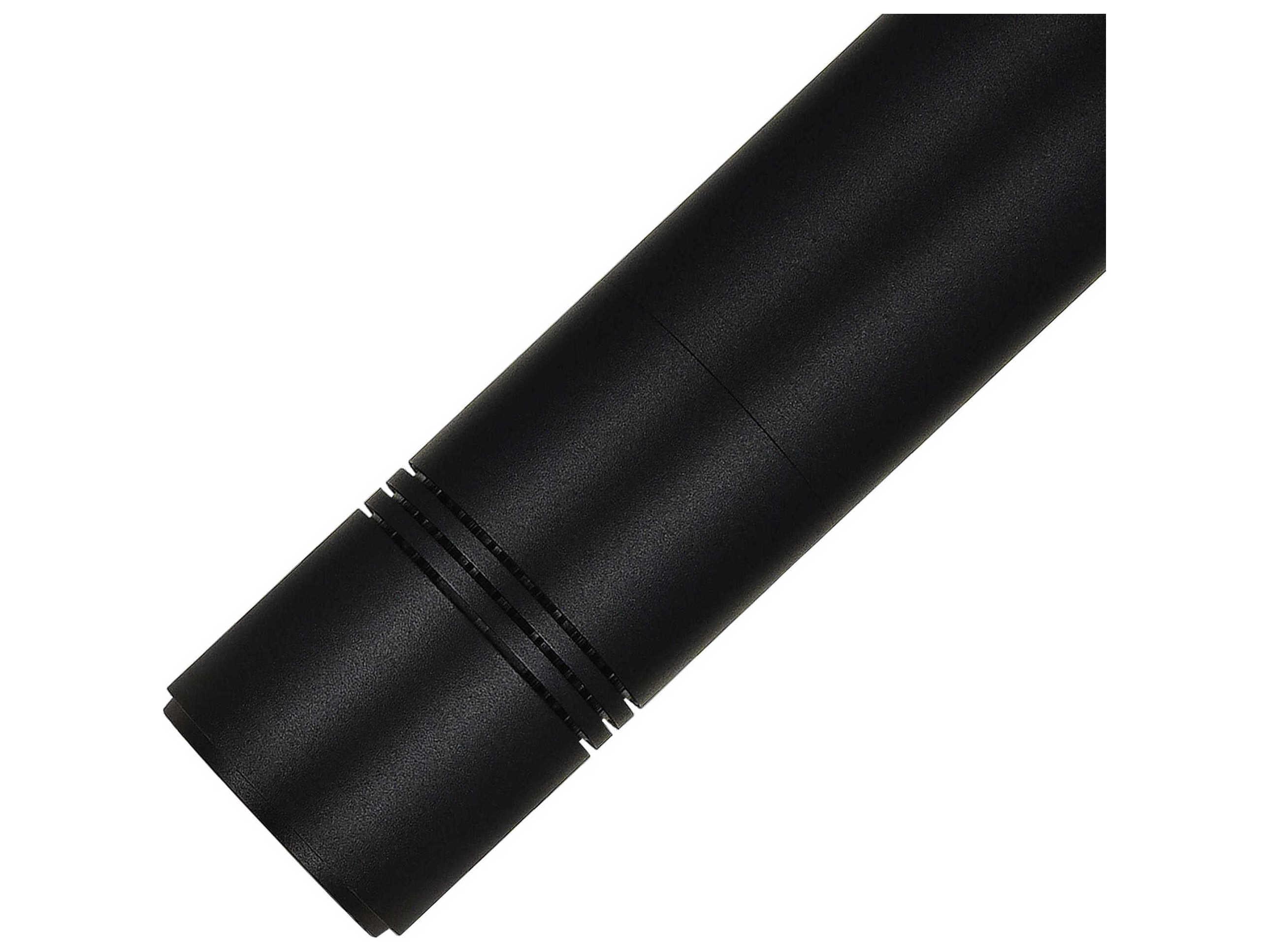 CWI Lighting Stowe Sand Black Cylinder Mini Pendant