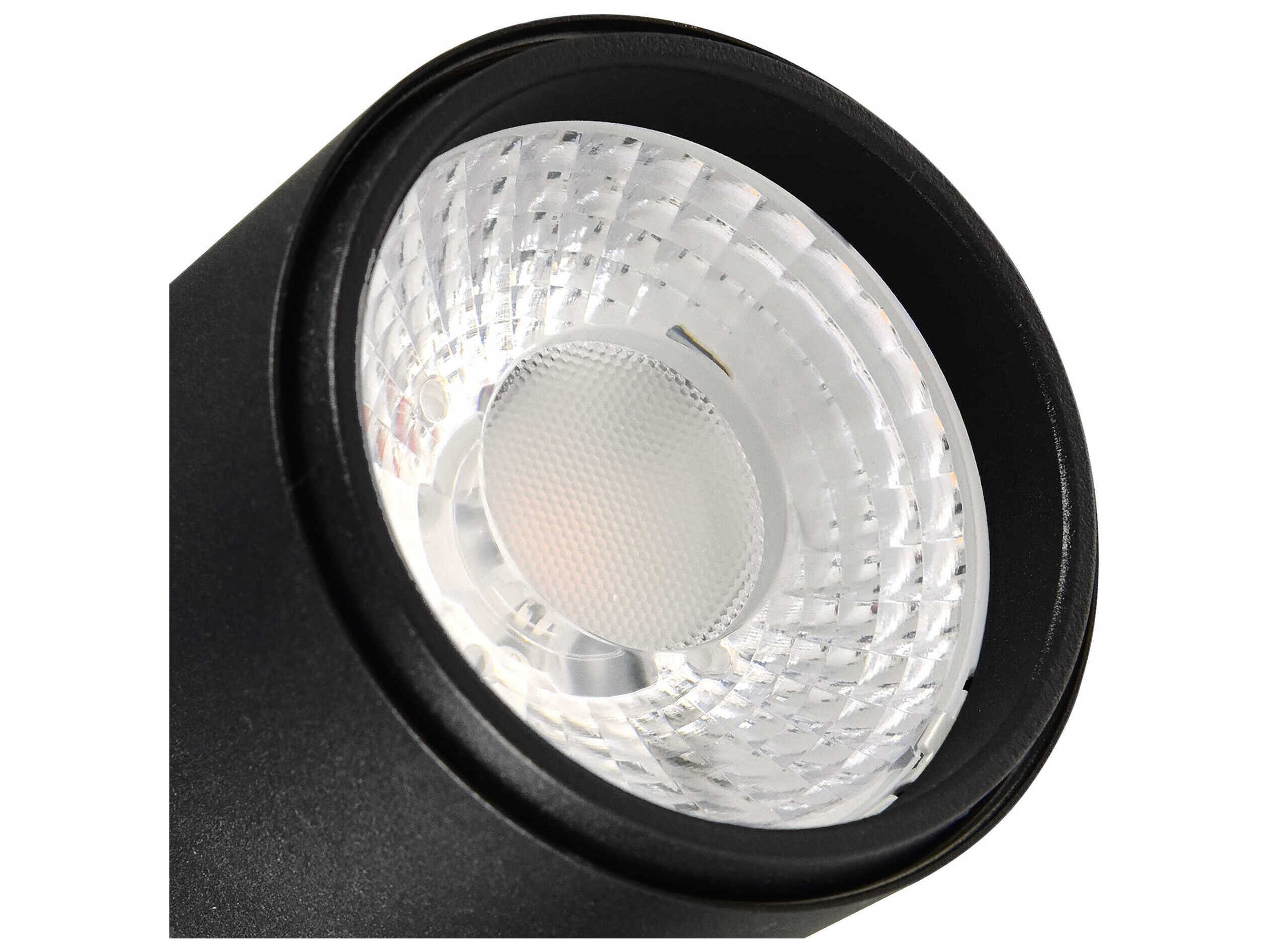 CWI Lighting Stowe Sand Black Cylinder Mini Pendant