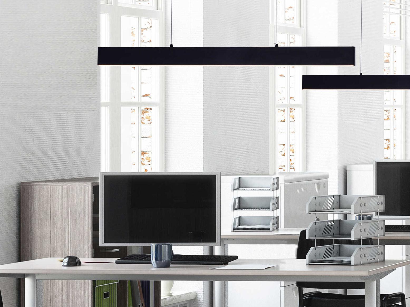 CWI Lighting Krista Satin Black Island Pendant