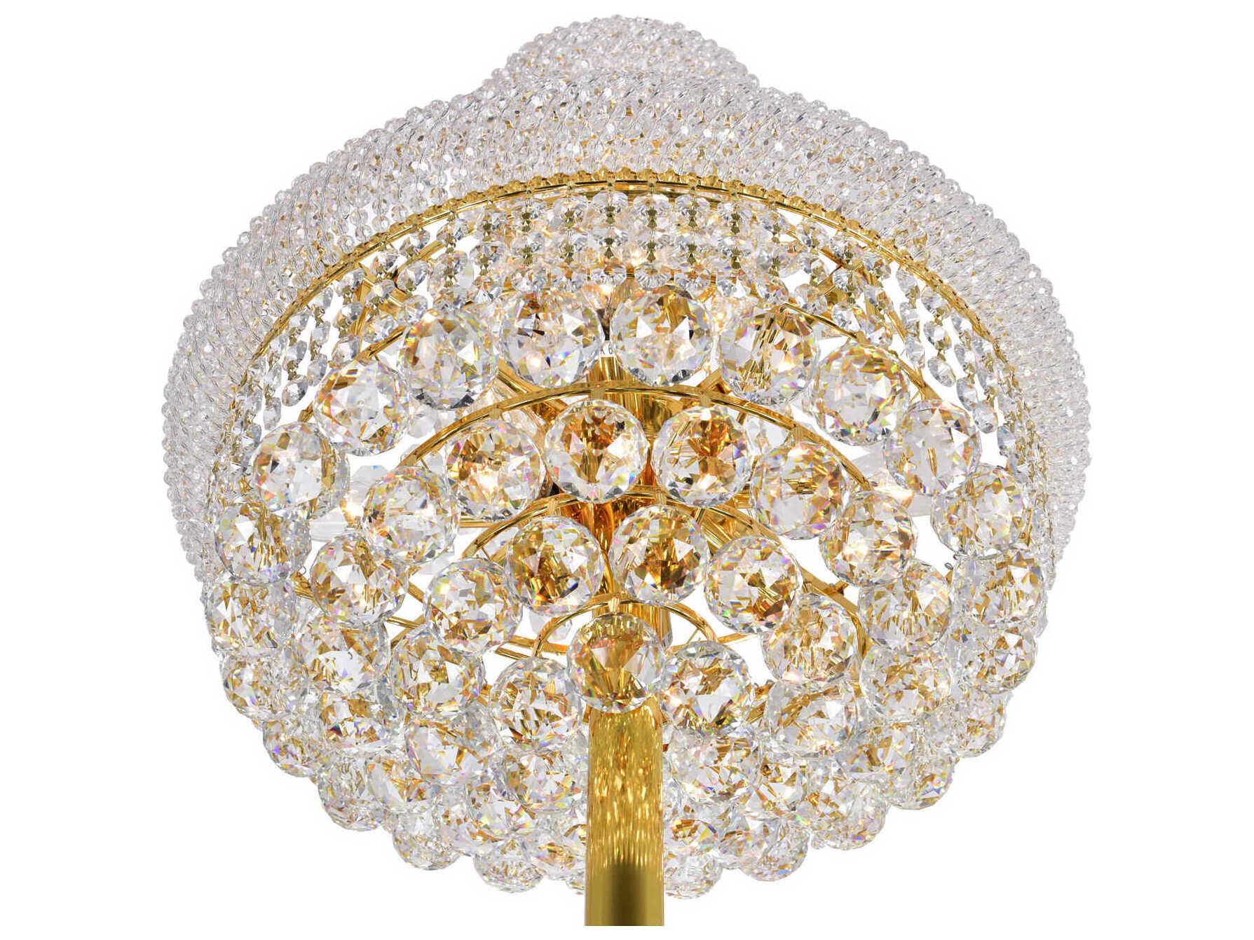 CWI Lighting Empire Gold Traditional Floor Lamp