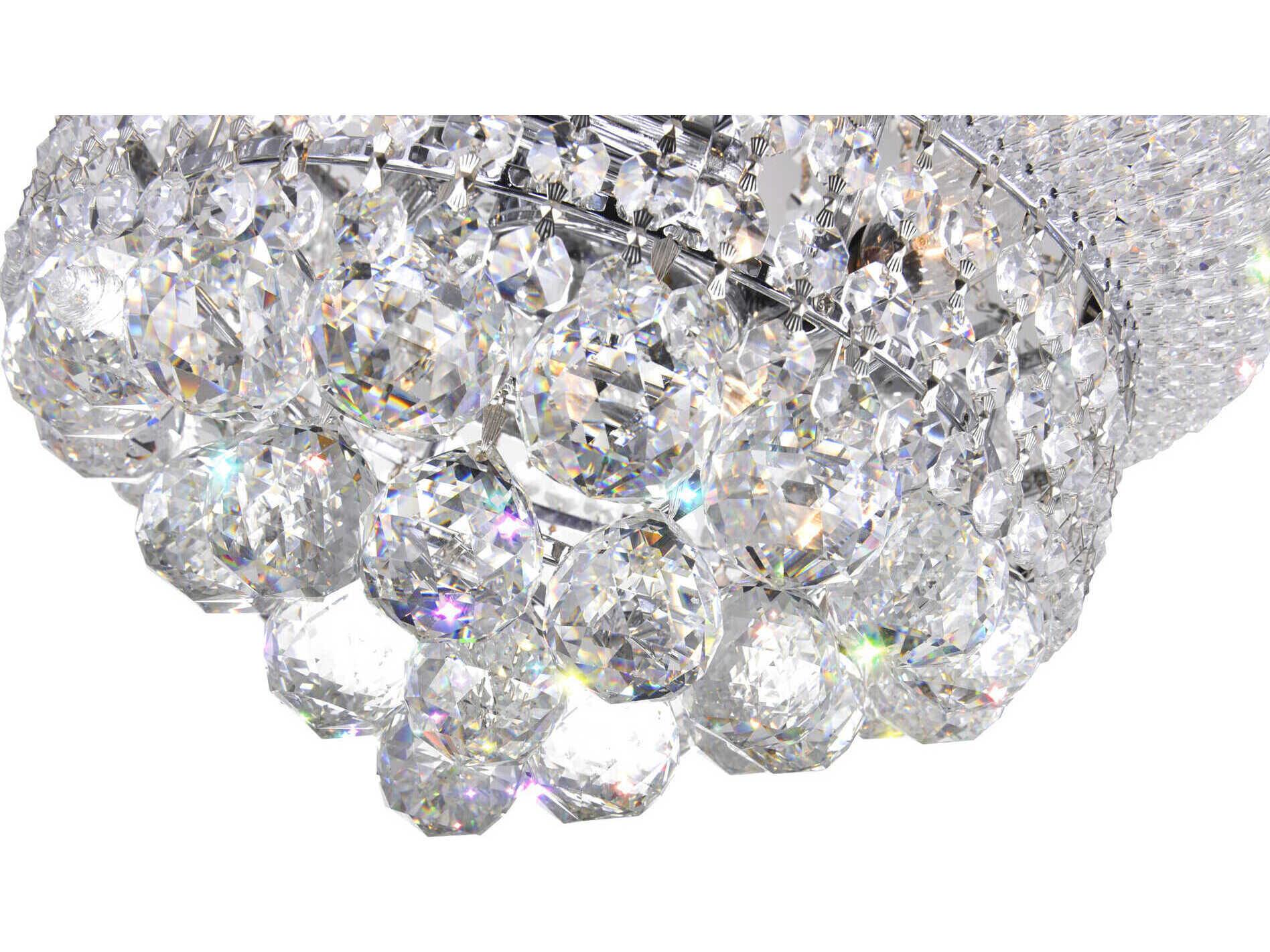 CWI Lighting Empire 6-Light Chrome Traditional Chandelier