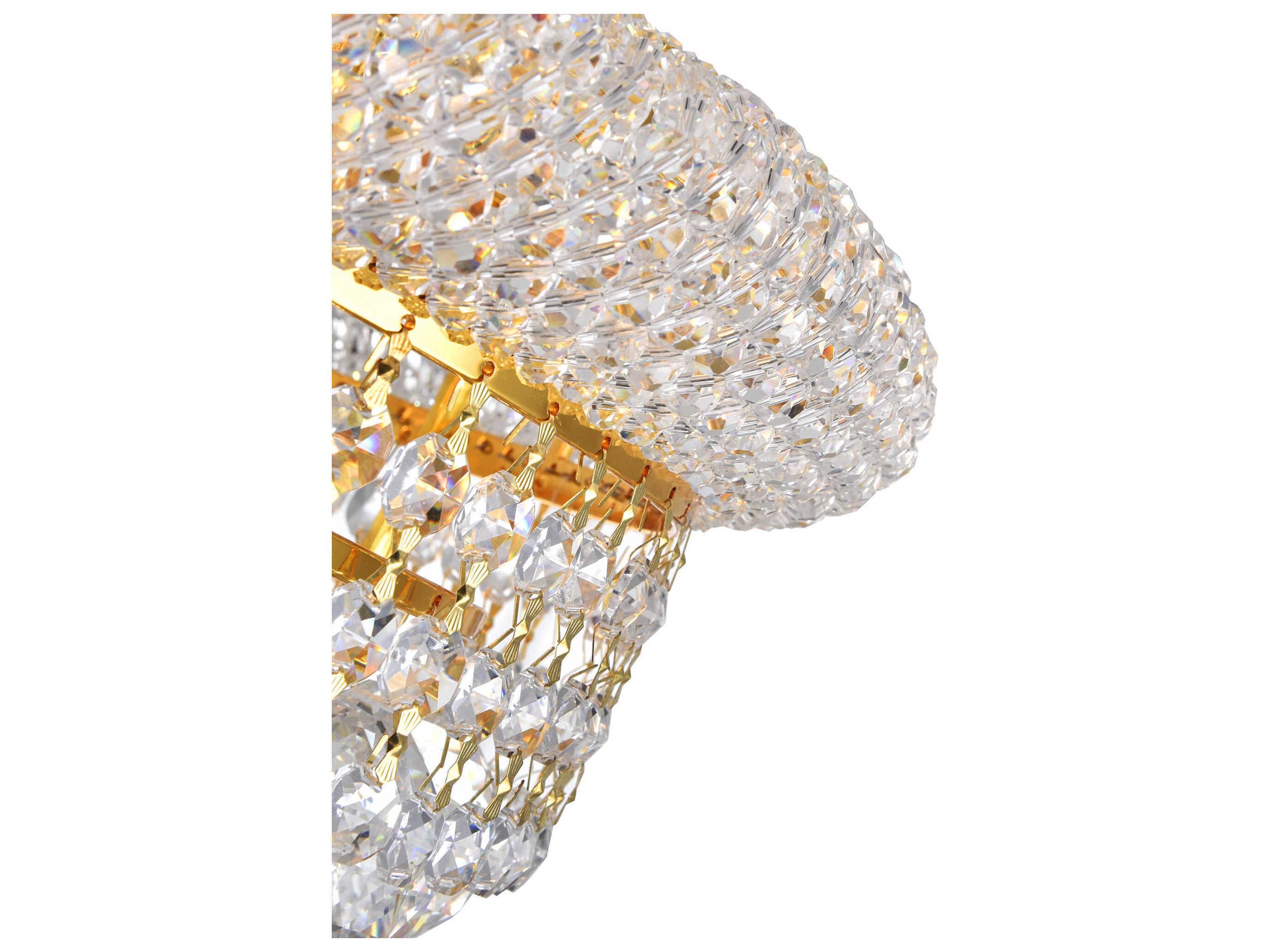 CWI Lighting Empire 6-Light Gold Traditional Chandelier